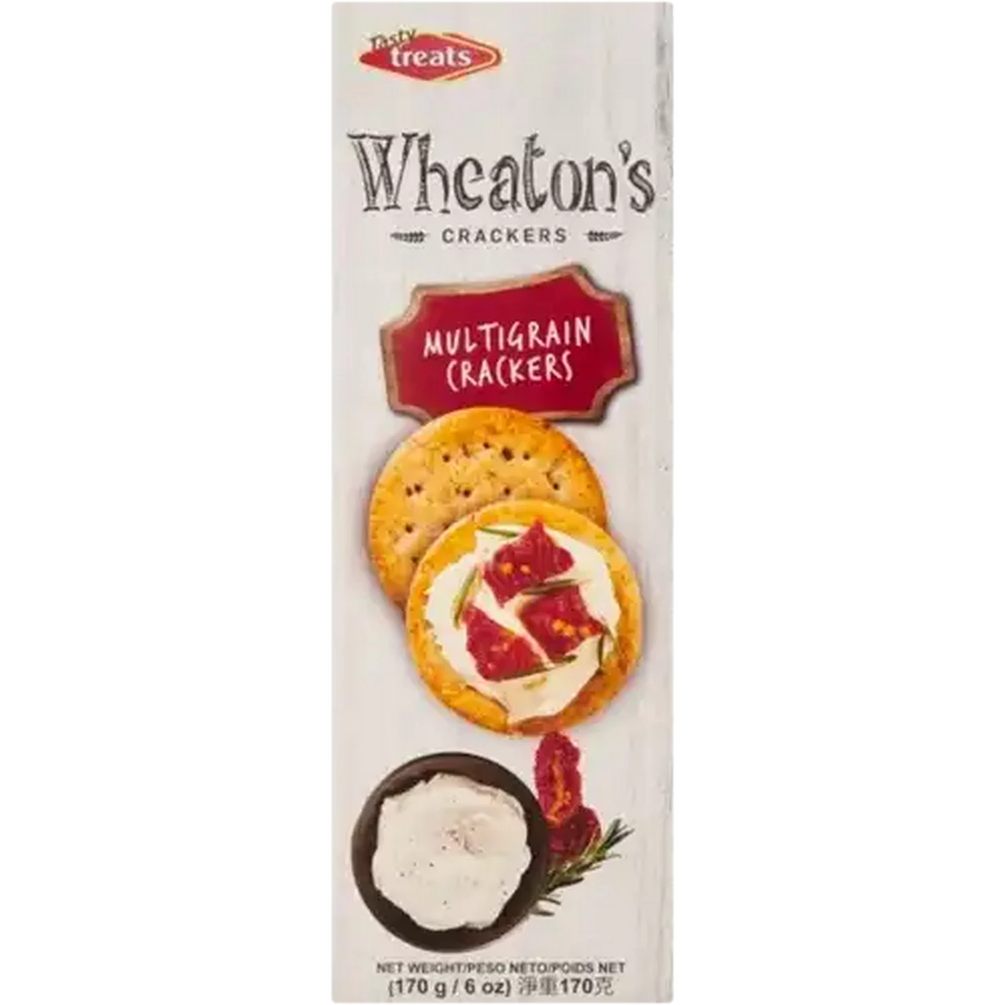 Image of Tasty Treats Wheaton's Multigrain Crackers 170g