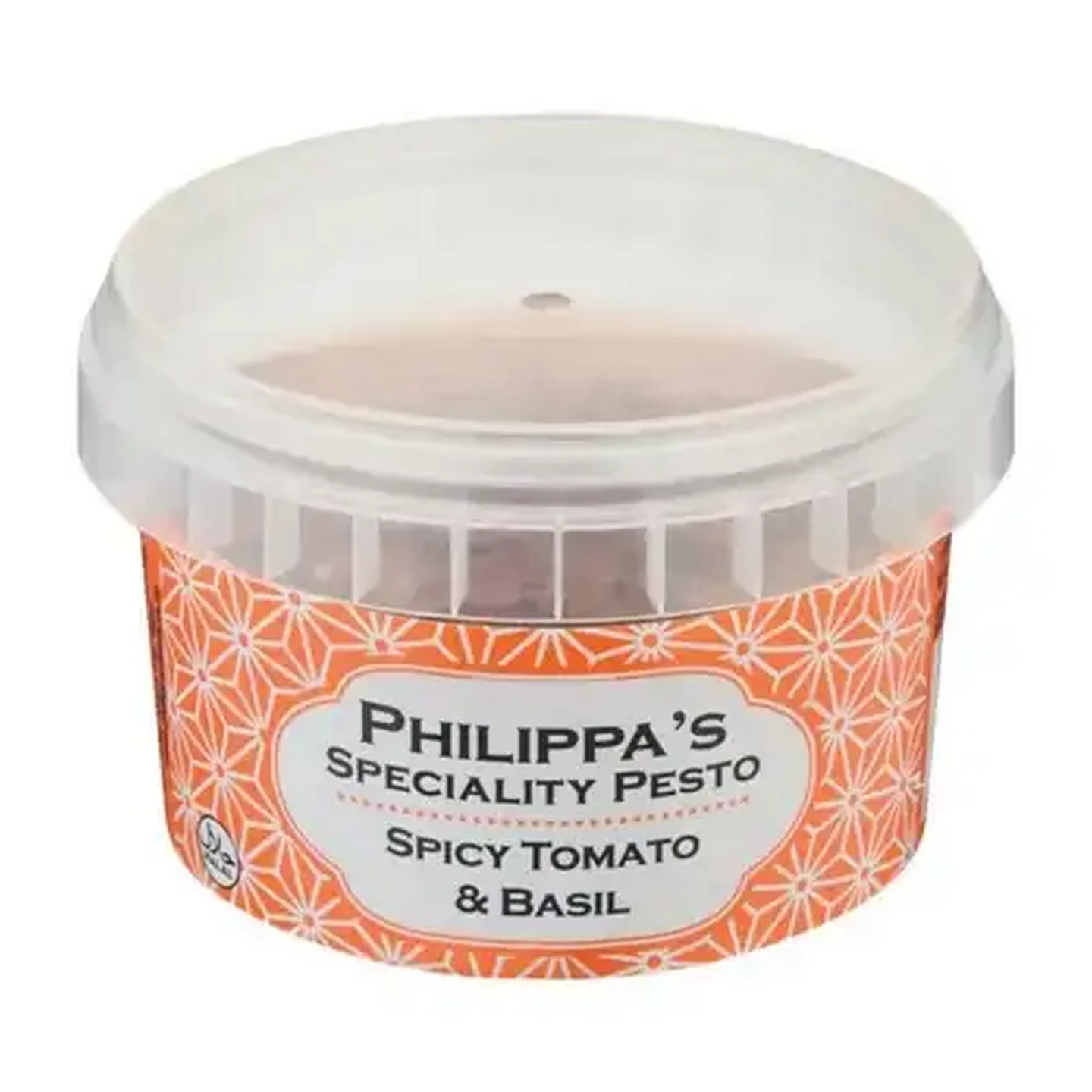 Image of Philippa's Speciality Spicy Tomato And Basil Pesto 200g