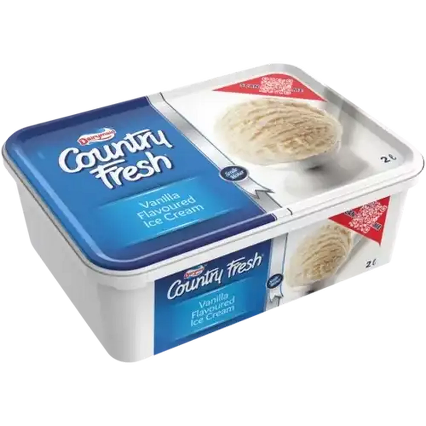 Image of Dairymaid Country Fresh Vanilla Flavoured Ice Cream 2L