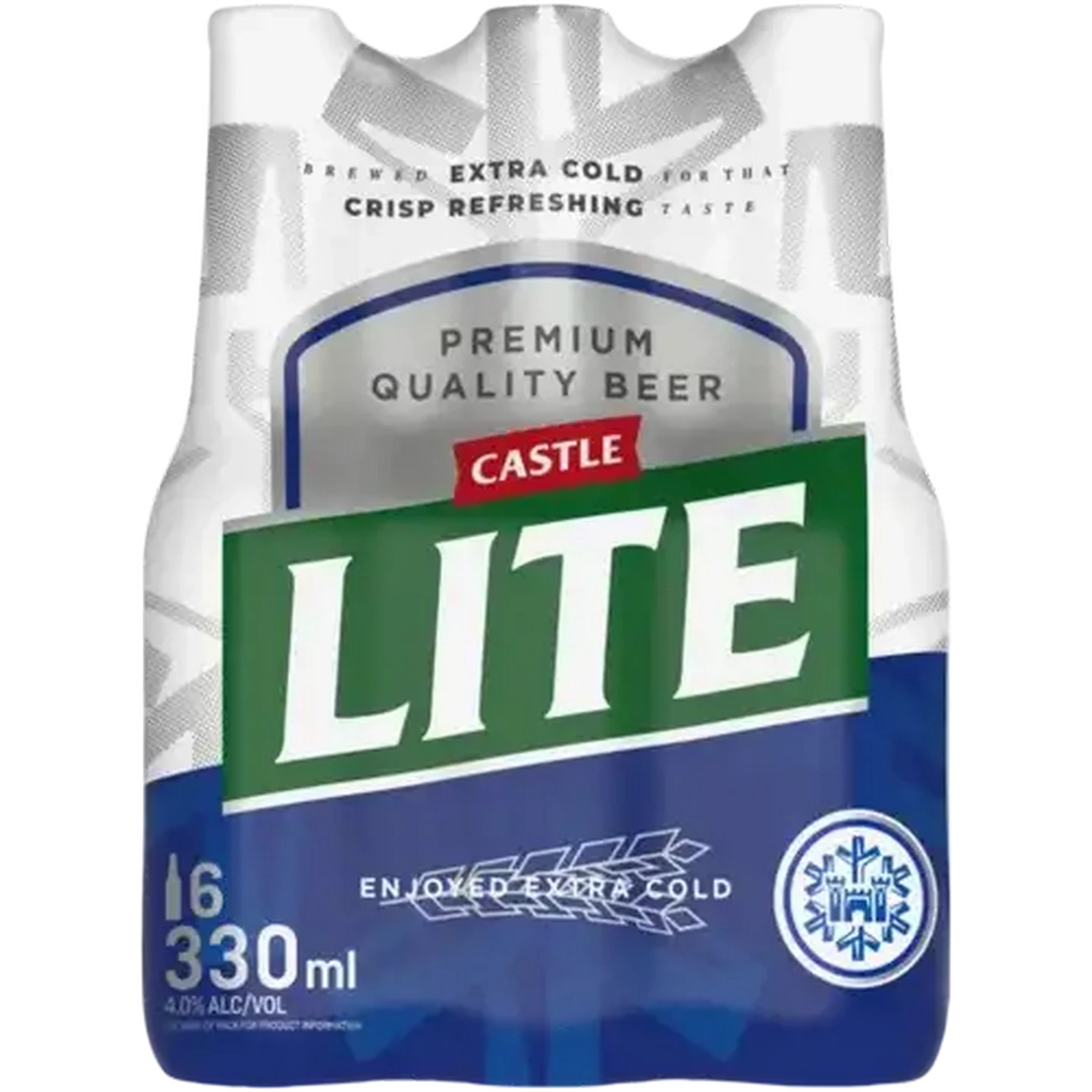 Checkers Sixty60 | Castle Lite Premium Beer Bottles 6 x 330ml
