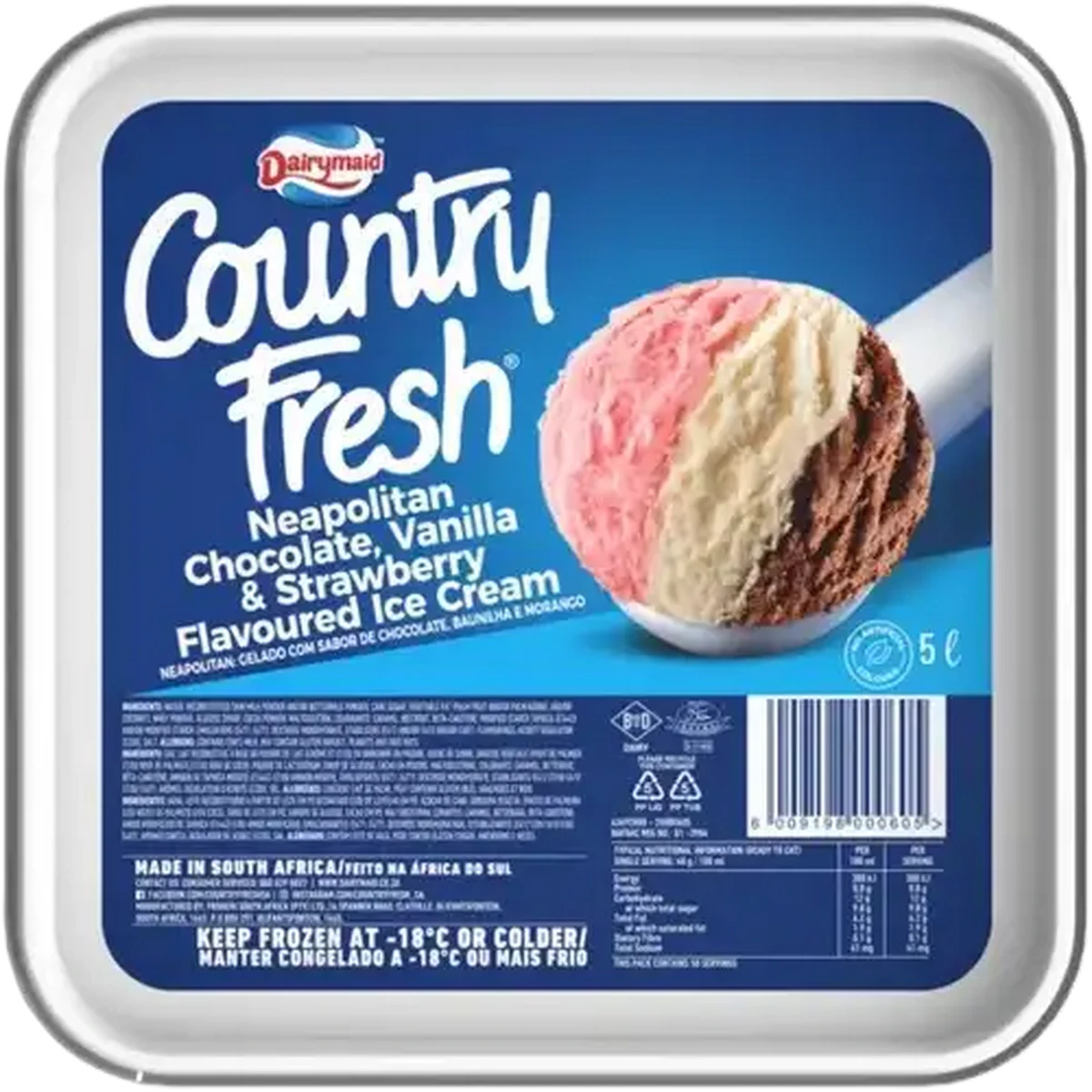 Checkers Sixty60 | Dairymaid Country Fresh Neapolitan Flavoured