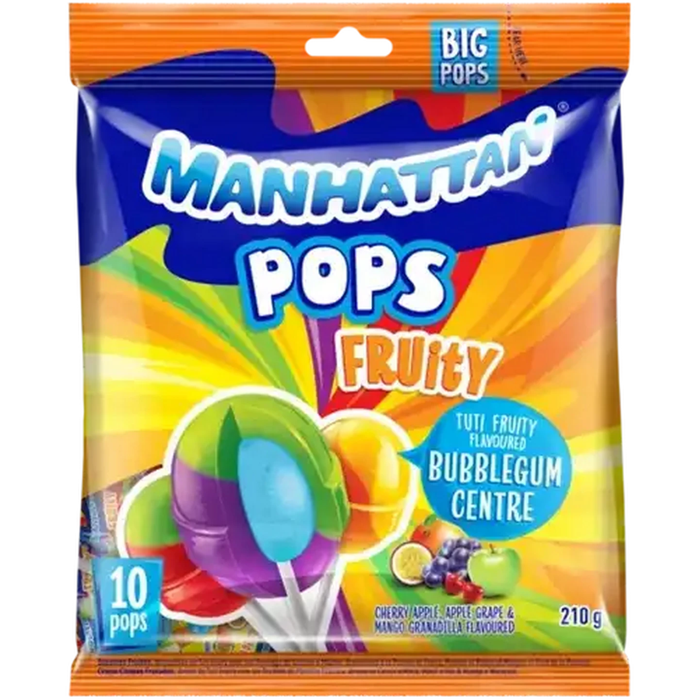 Checkers Sixty60 | Manhattan Tutti Fruity Flavoured Pops 210g