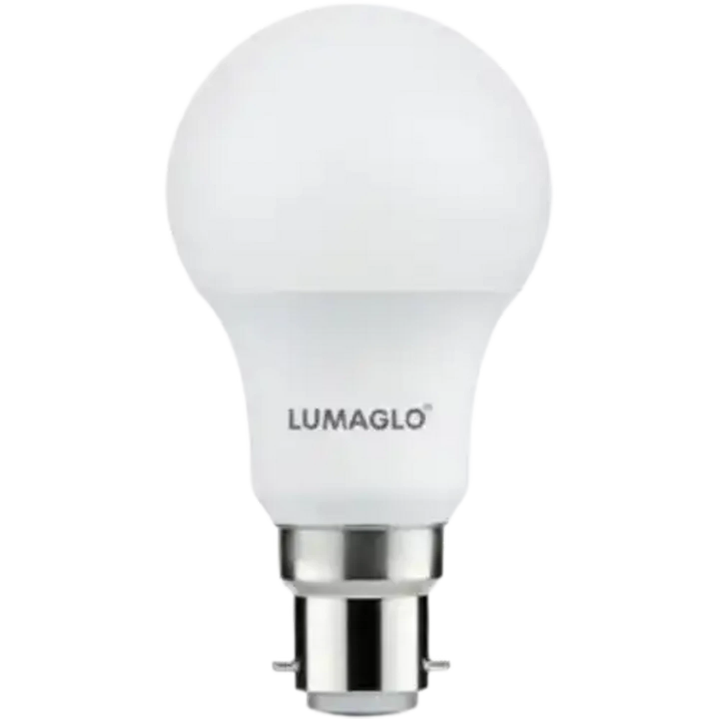 Image of Lumaglo Cool White A60/B22 LED Bayonet Globe 9W