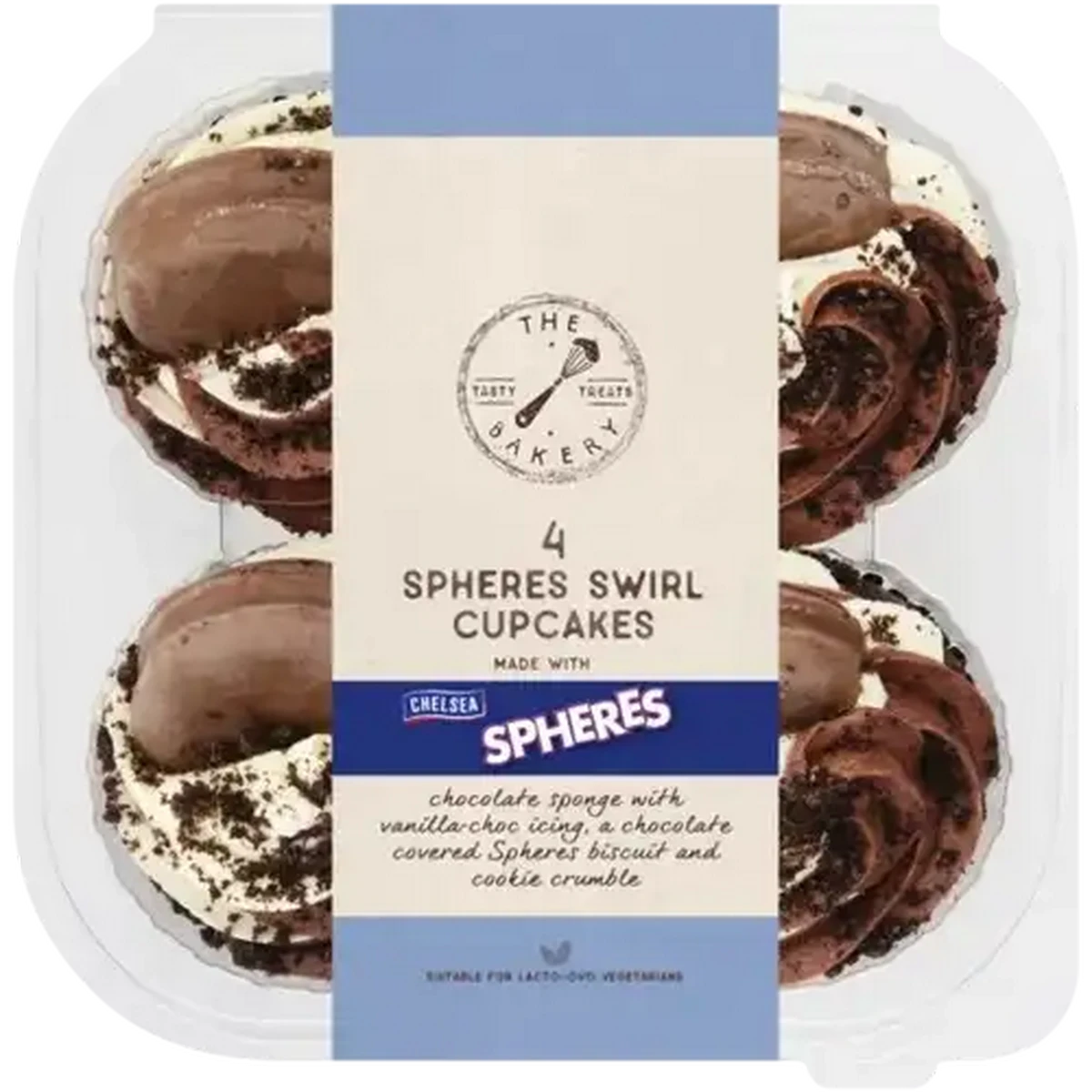 Checkers Sixty60 | The Bakery Spheres Swirl Cupcakes 4 Pack