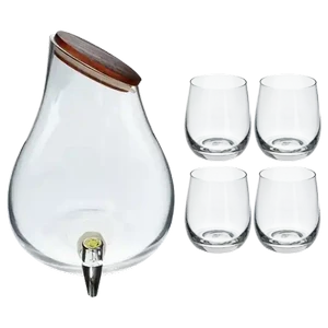 Checkers Sixty60 | Zest Glass Dispenser Set 5 Piece