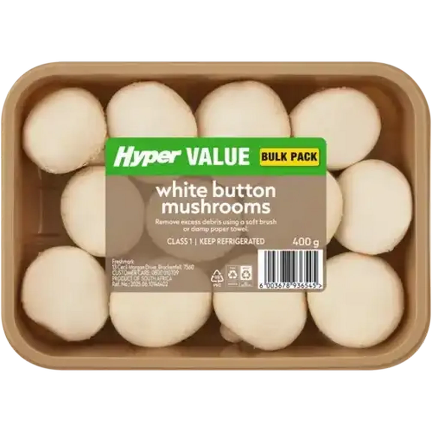 Checkers Sixty60 | Hyper Value White Button Mushrooms 400g