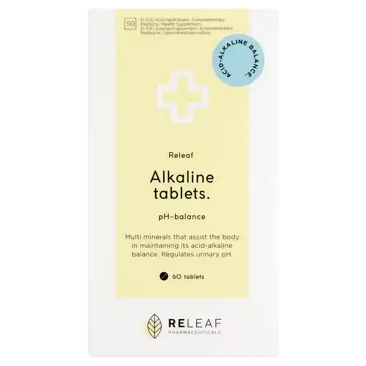 Image of Releaf Alkaline Tablets 60 Pack