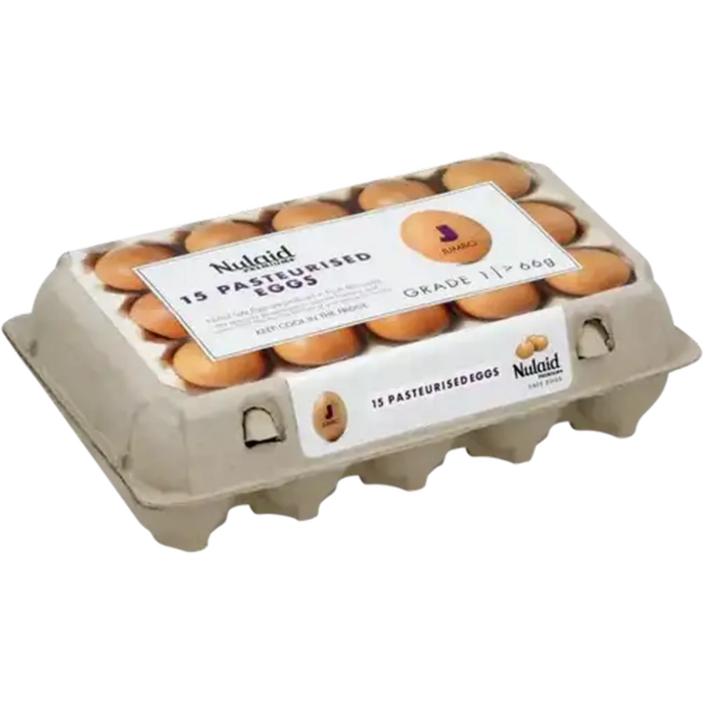 Checkers Sixty60 | Nulaid Jumbo Pasteurised Eggs 15 Pack