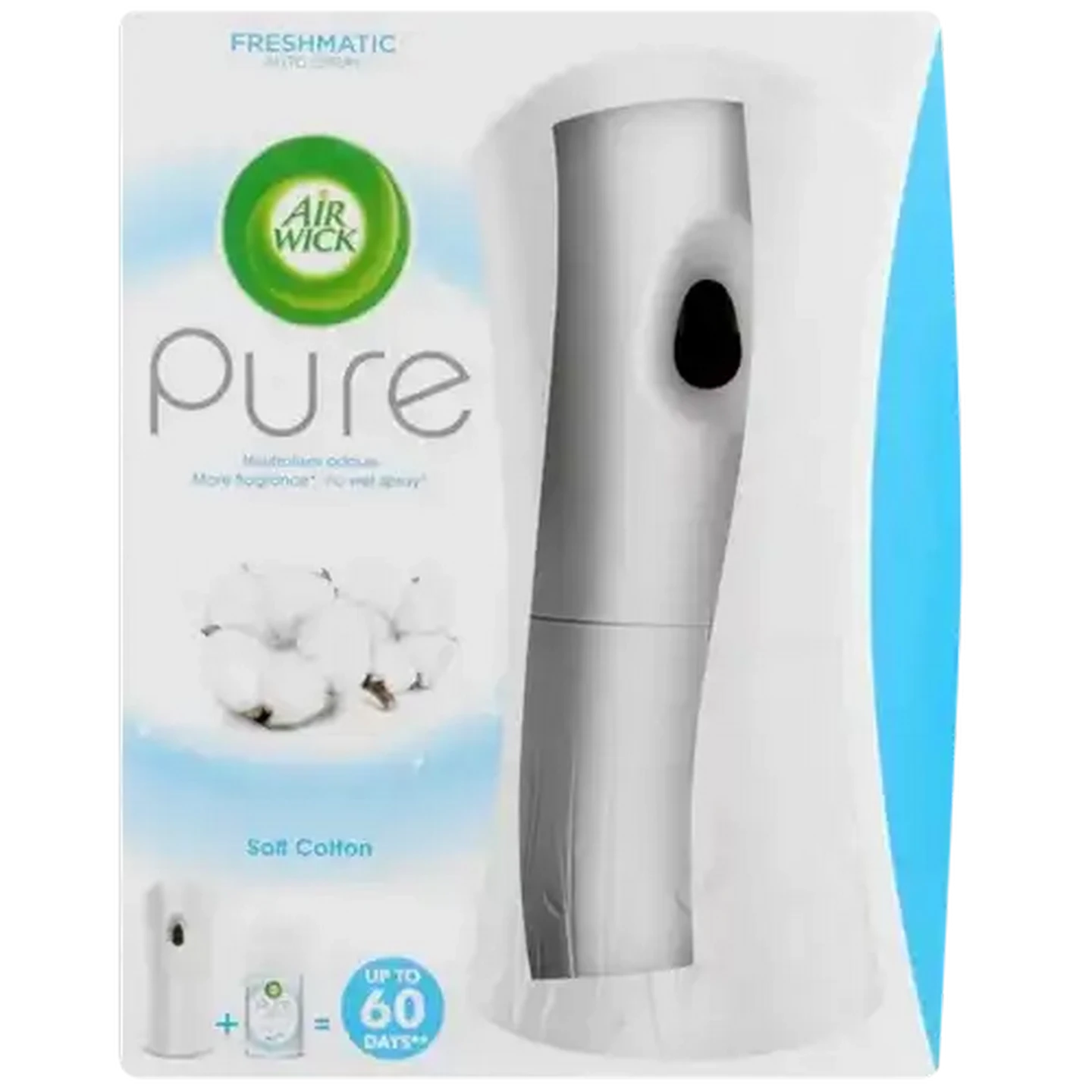 Image of Airwick Pure Soft Cotton Freshmatic 250ml