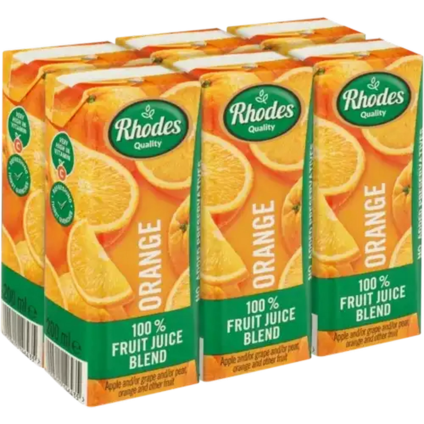 Checkers Sixty60 | Rhodes Quality Orange 100% Fruit Juice Blend 6