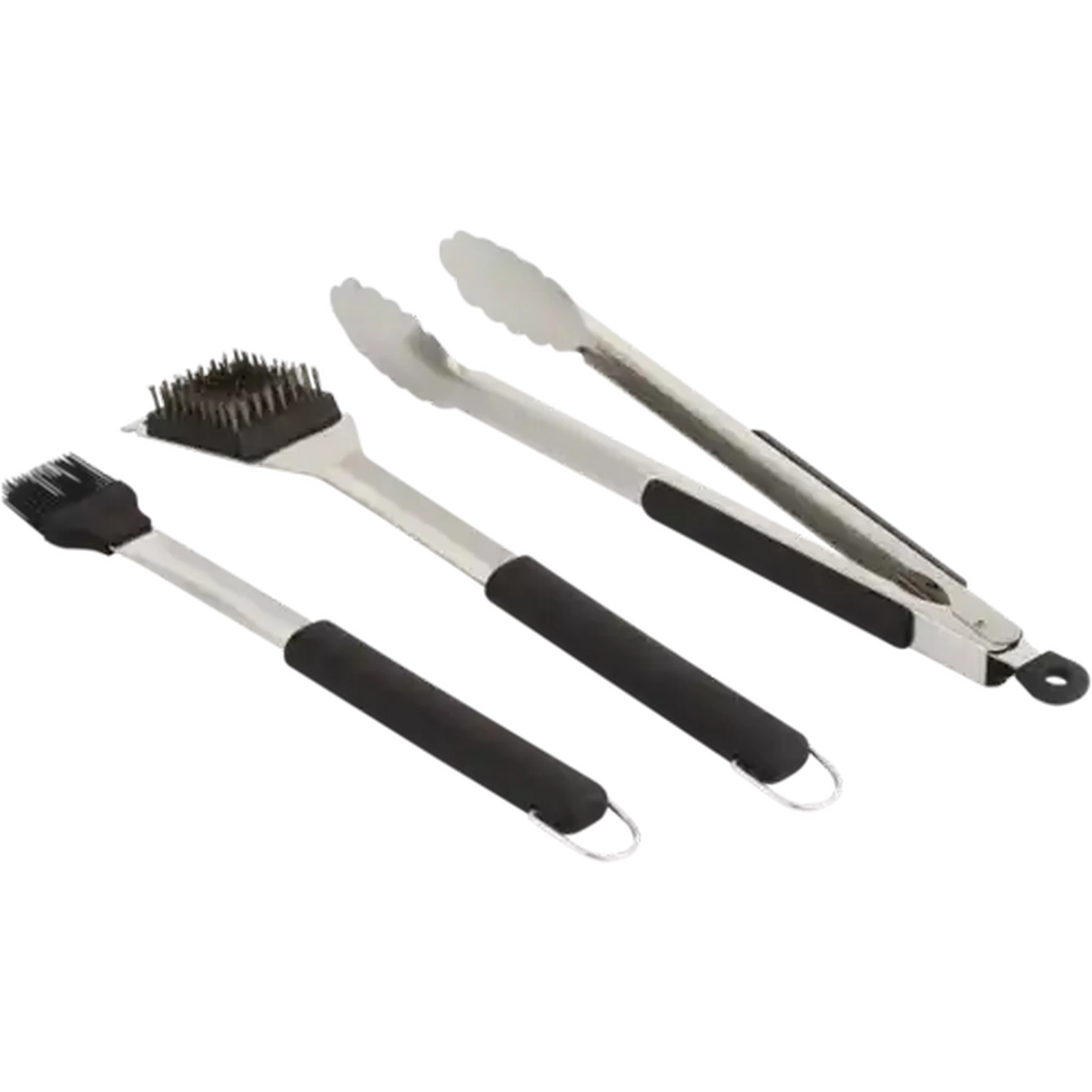 Checkers Sixty60 | Bush Baby Black Soft Grip Braai Tool Set 3 Piece