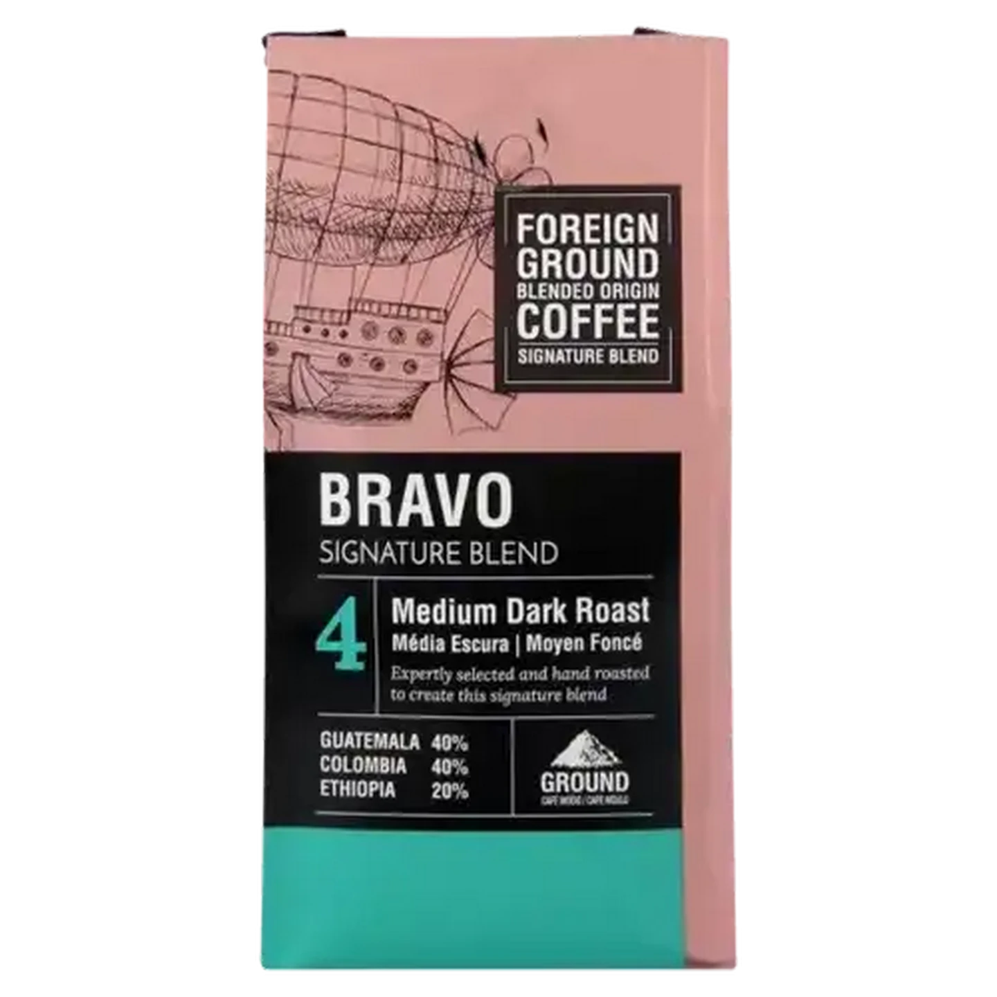 洋楽 Voracious gangrene /hooked to death Checkers Sixty60 | Foreign Ground Bravo Medium Dark Roast Filter