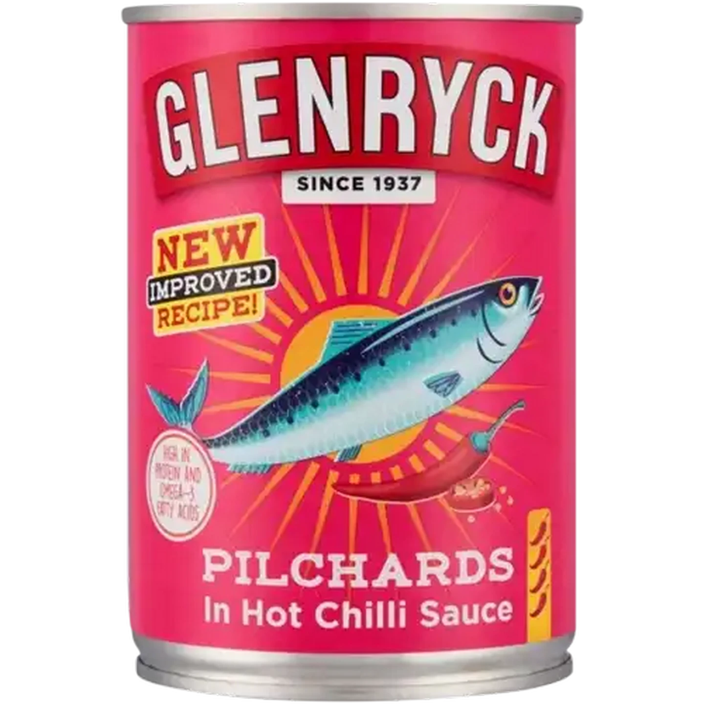 Checkers Sixty60 | Glenryck Pilchards in Hot Chilli Sauce 400g
