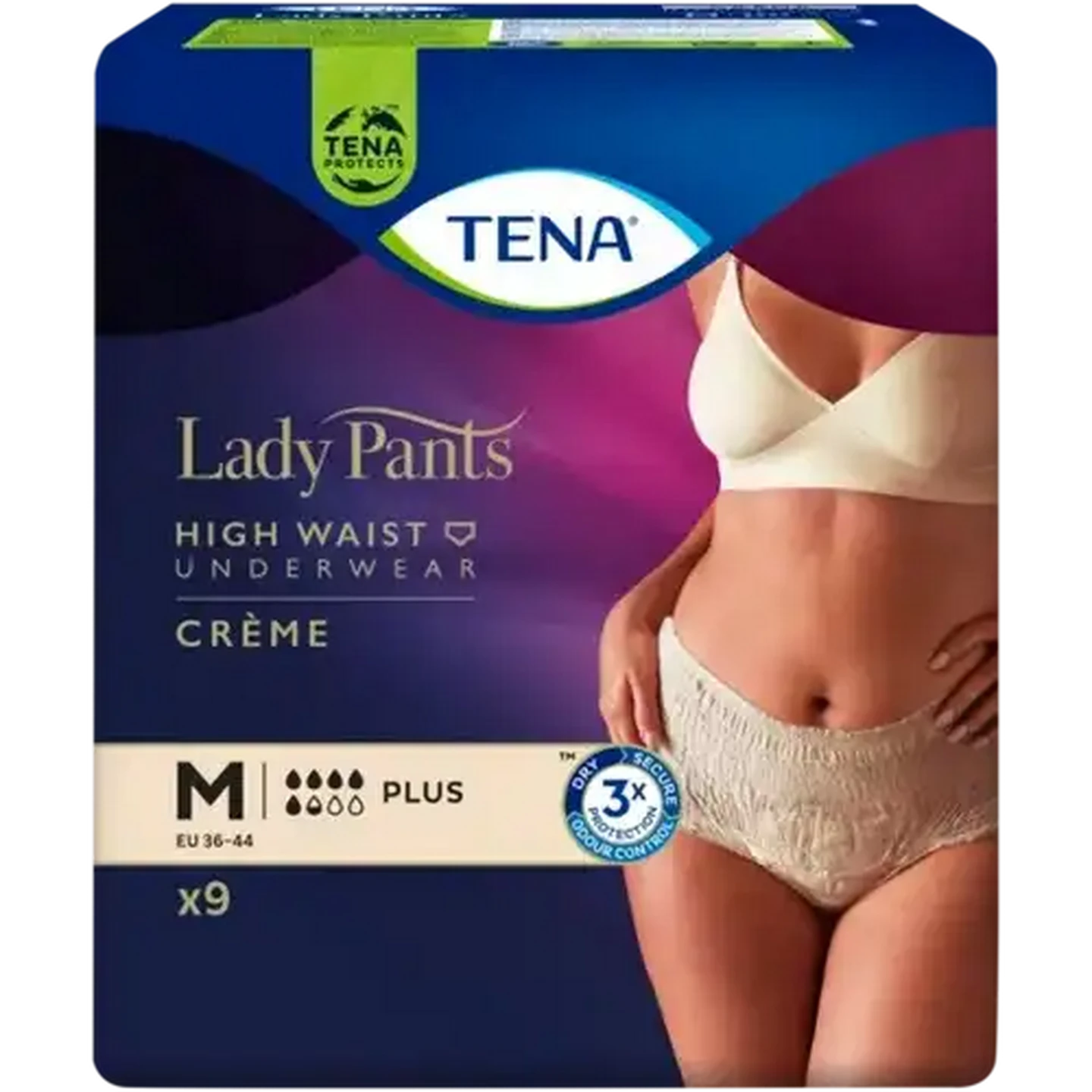 Image of TENA Lady Plus Adult Incontinence Pants 9 Pack