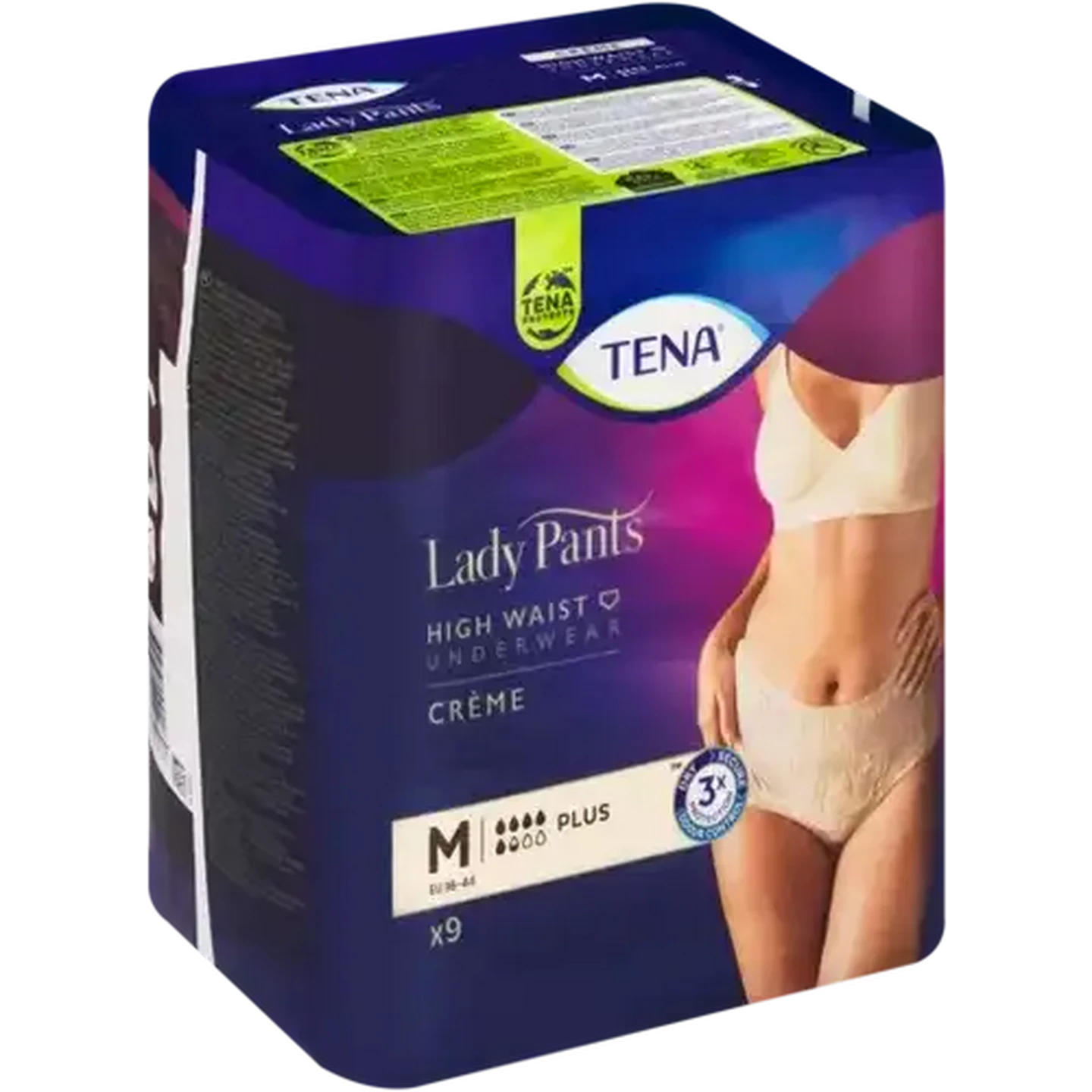 Image of TENA Lady Plus Adult Incontinence Pants 9 Pack