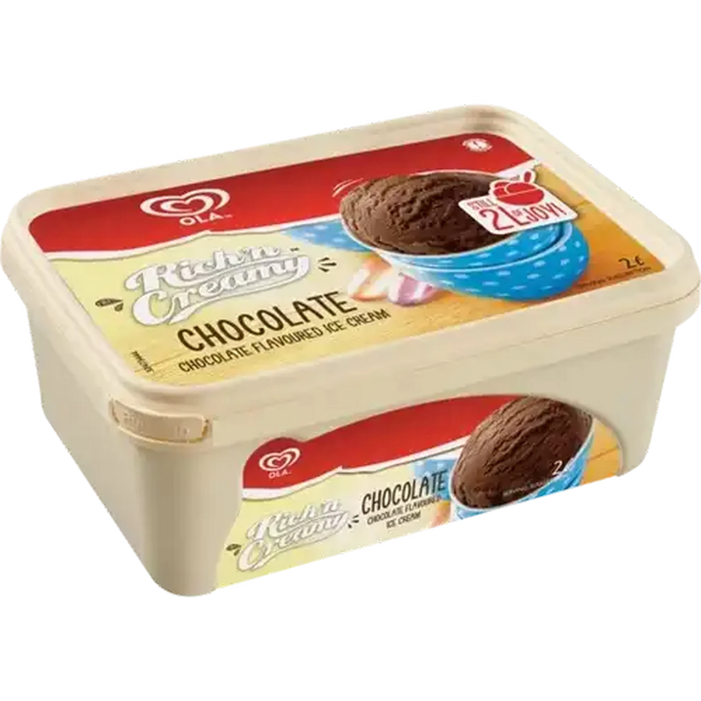 Image of Ola Rich 'N Creamy Chocolate Ice Cream 2L