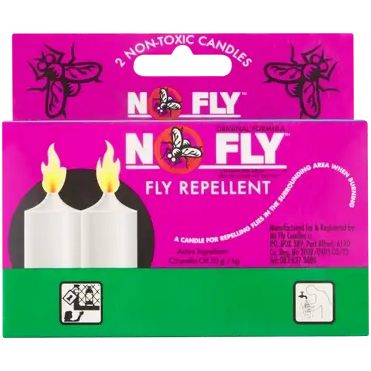 Checkers Sixty60 | No Fly Mosquito & Fly Repellent Candles 100g