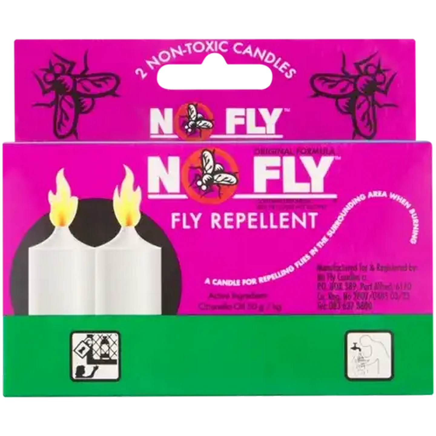 Checkers Sixty60 | No Fly Mosquito & Fly Repellent Candles 100g