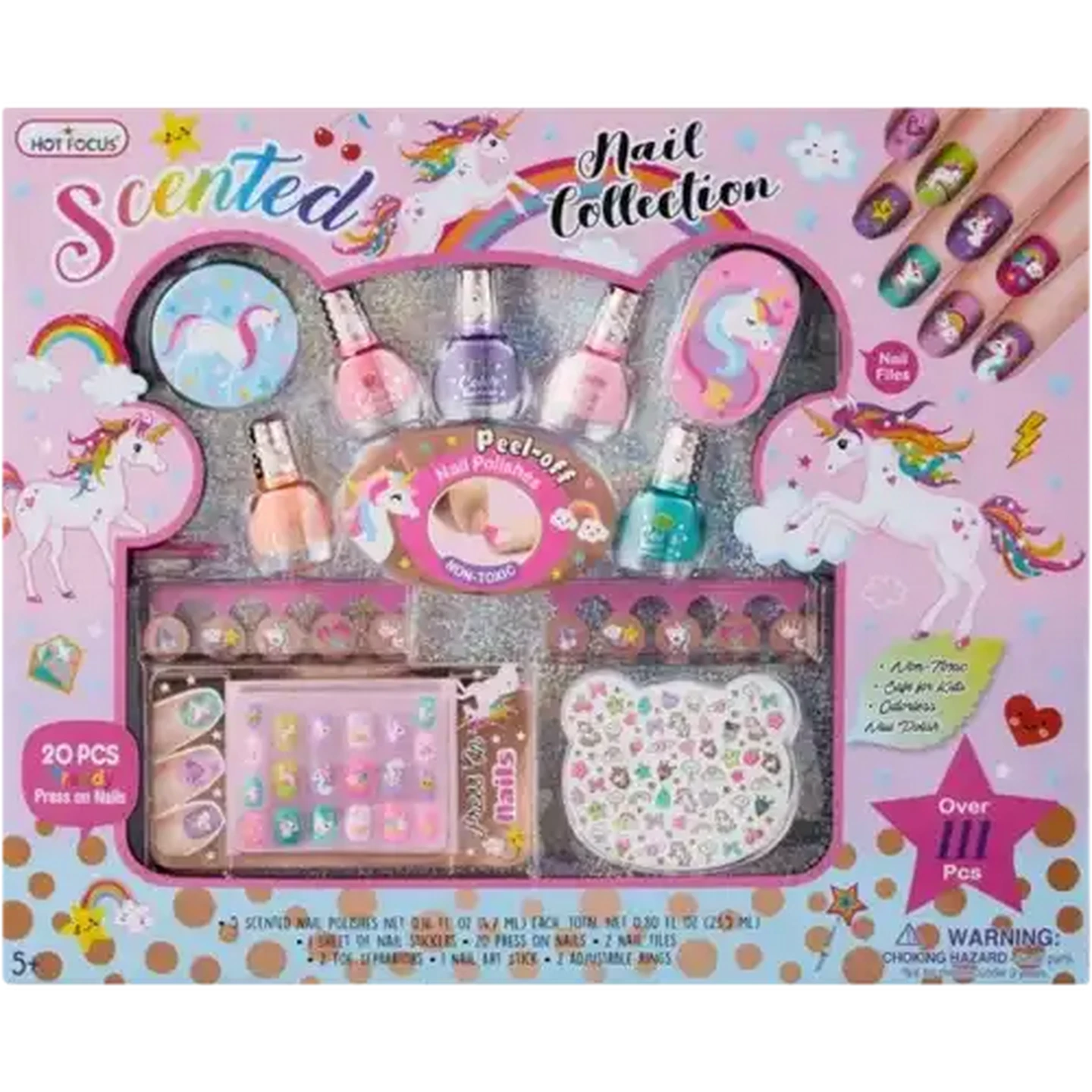 Image of Hot Focus Scented Nail Collection (Design May Vary)