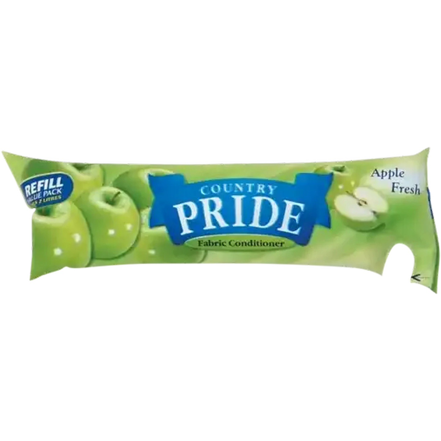 Image of Country Pride Apple Fresh Fabric Conditioner Refill Sachet 500ml
