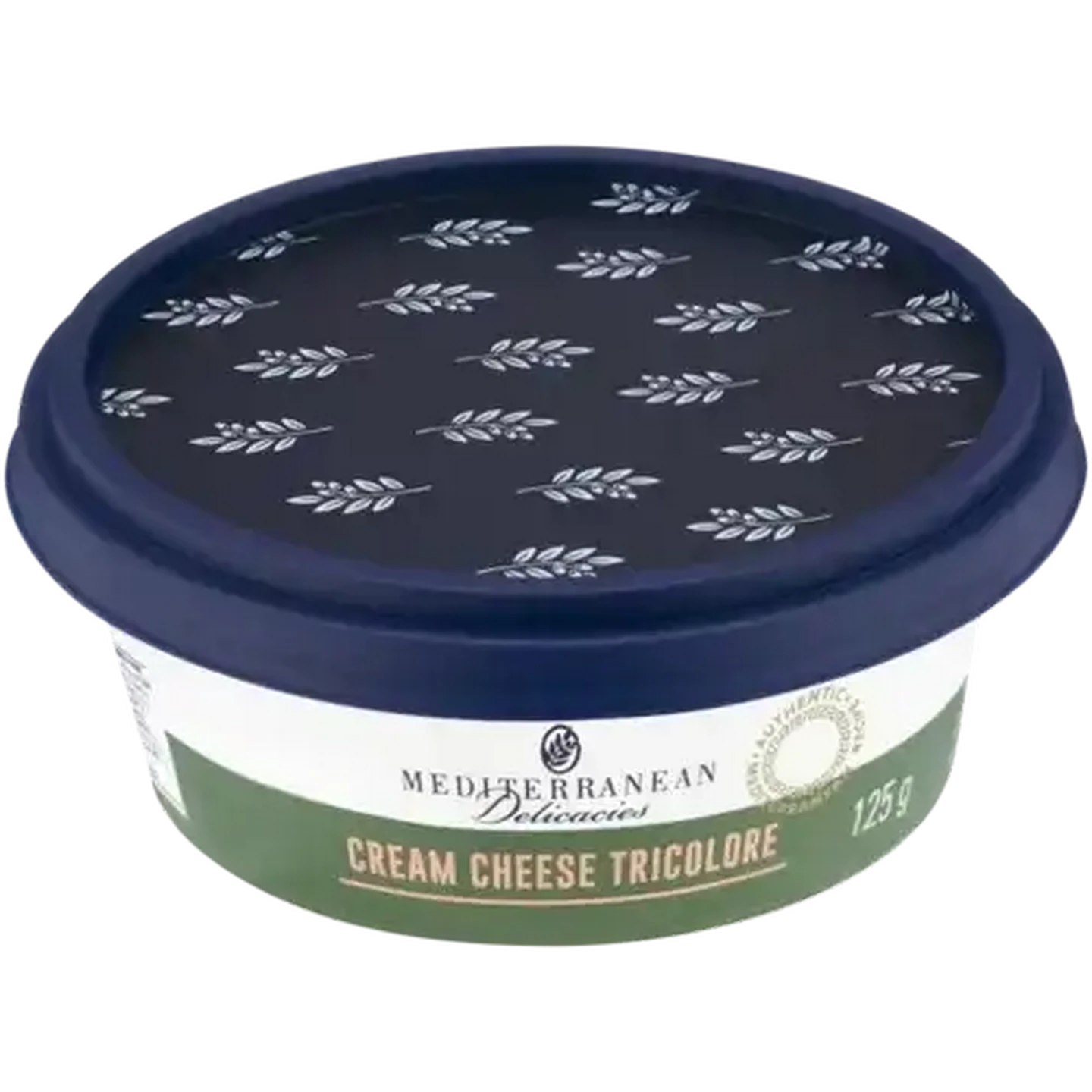 Image of Mediterranean Delicacies Cream Cheese Tricolore 125g