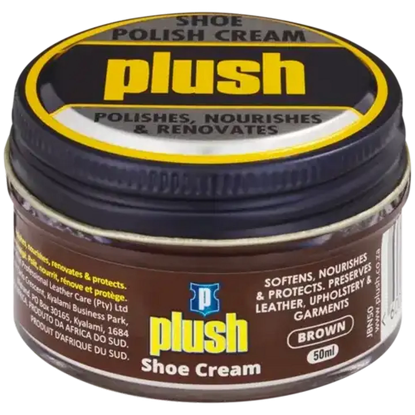 Image of Plush Brown Shoe Cream 50ml
