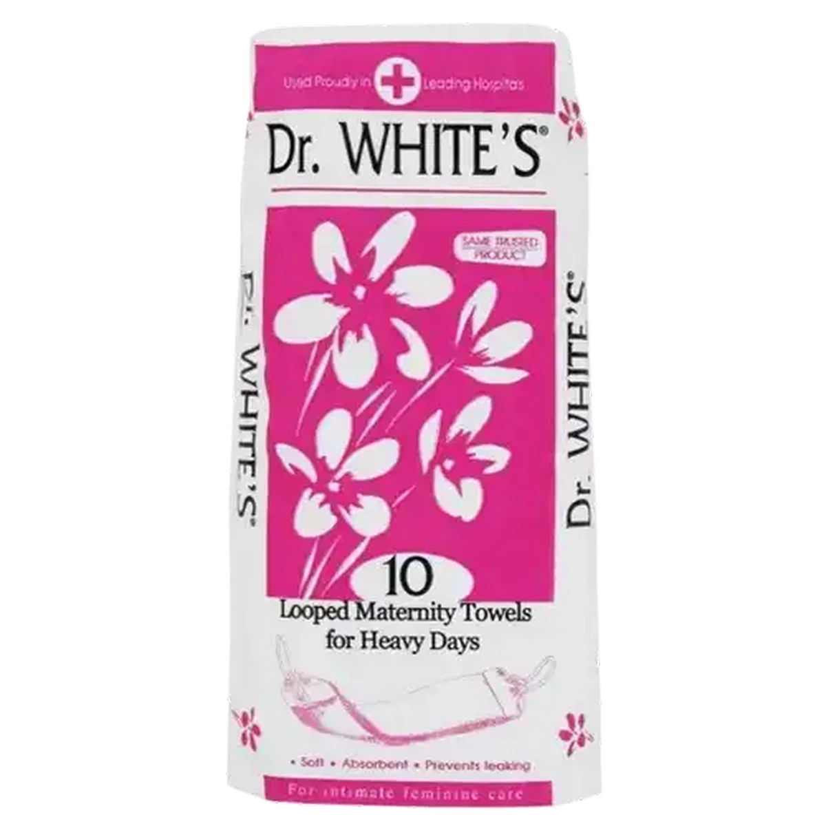 muque (FC限定) 受注販売品 ドープちゃん バニラホワイト XL Checkers Sixty60 | Dr. White's Looped Maternity Towels Heavy 10 Pack