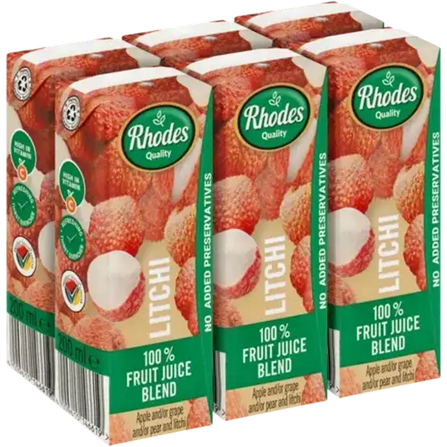 Checkers Sixty60 | Rhodes Quality Litchi 100% Fruit Juice Blend 6