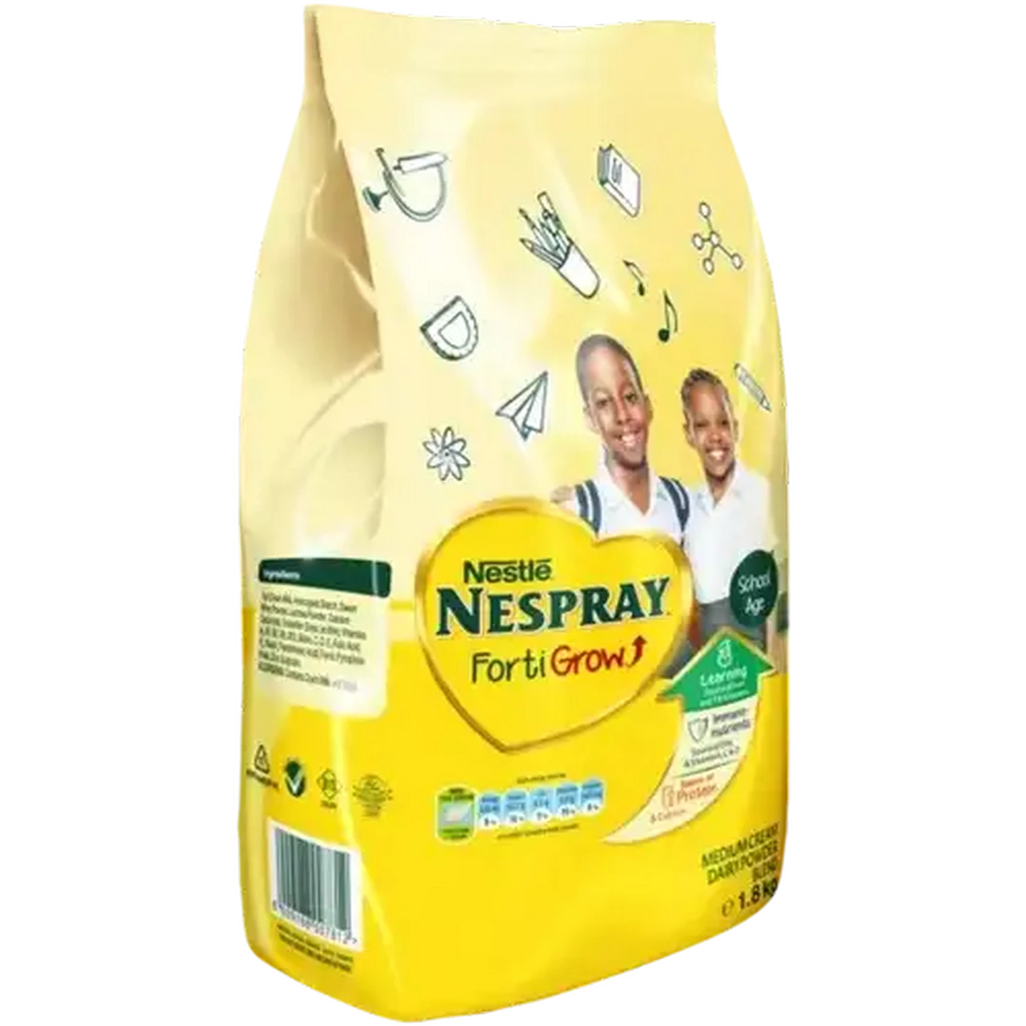 Image of Nestlé NESPRAY FortiGrow Medium Cream Dairy Powder Blend 1.8kg