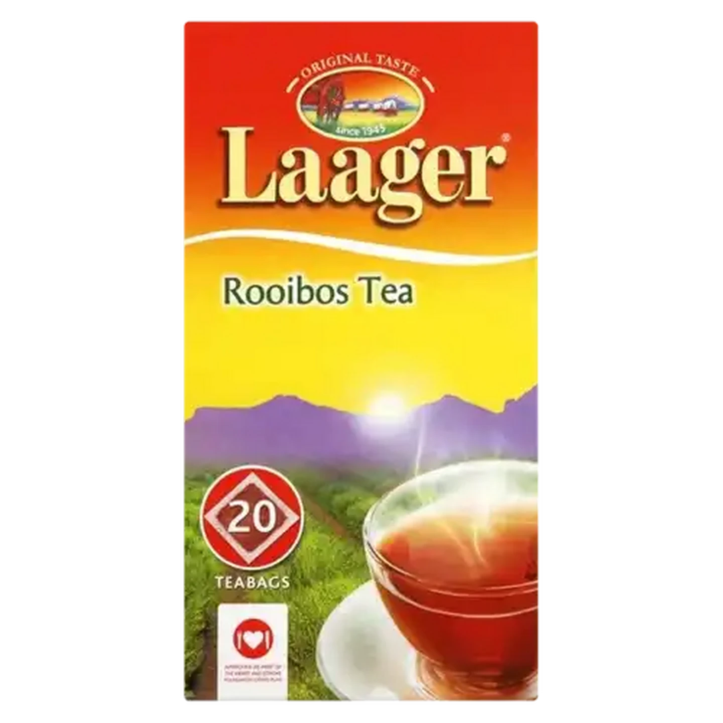 Image of Laager Rooibos Teabags 20 Pack
