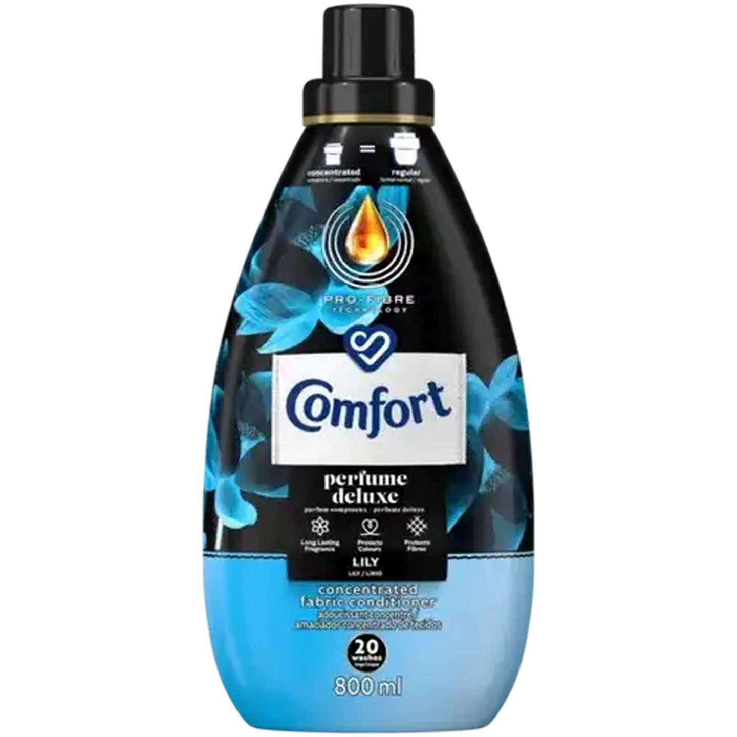 Image of Comfort Perfume Deluxe Lily Laundry Fabric Softener 800ml