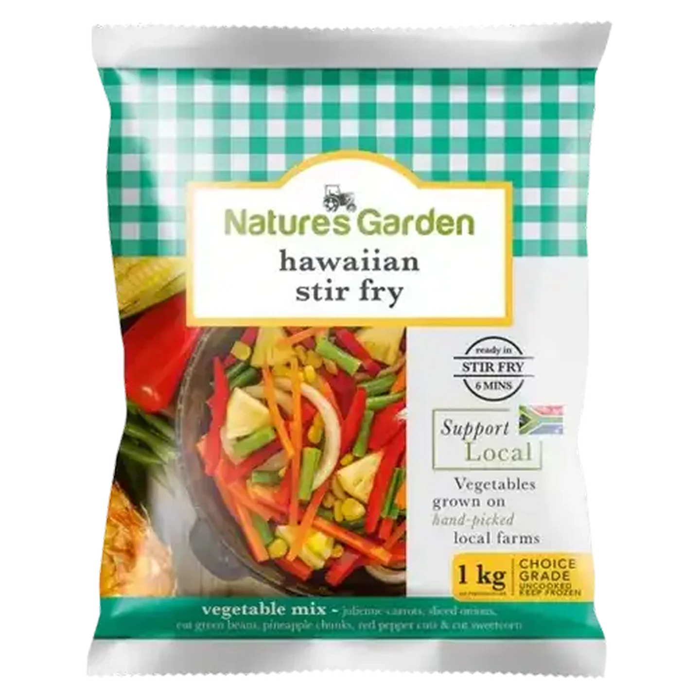 Image of Nature's Garden Frozen Hawaiian Stir Fry 1kg