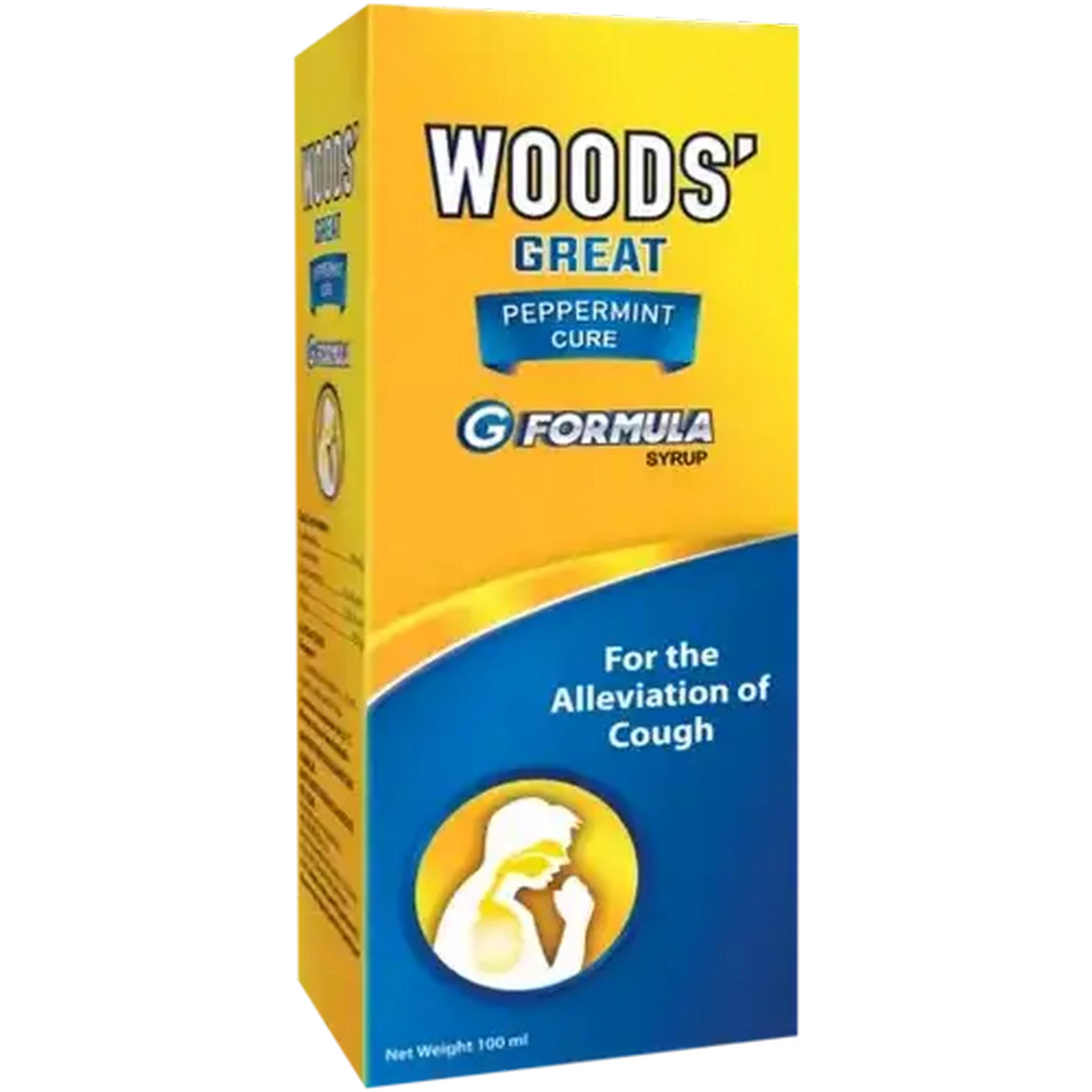 Image of WOODS' Great Peppermint Cure G Formula Cough Syrup 100ml
