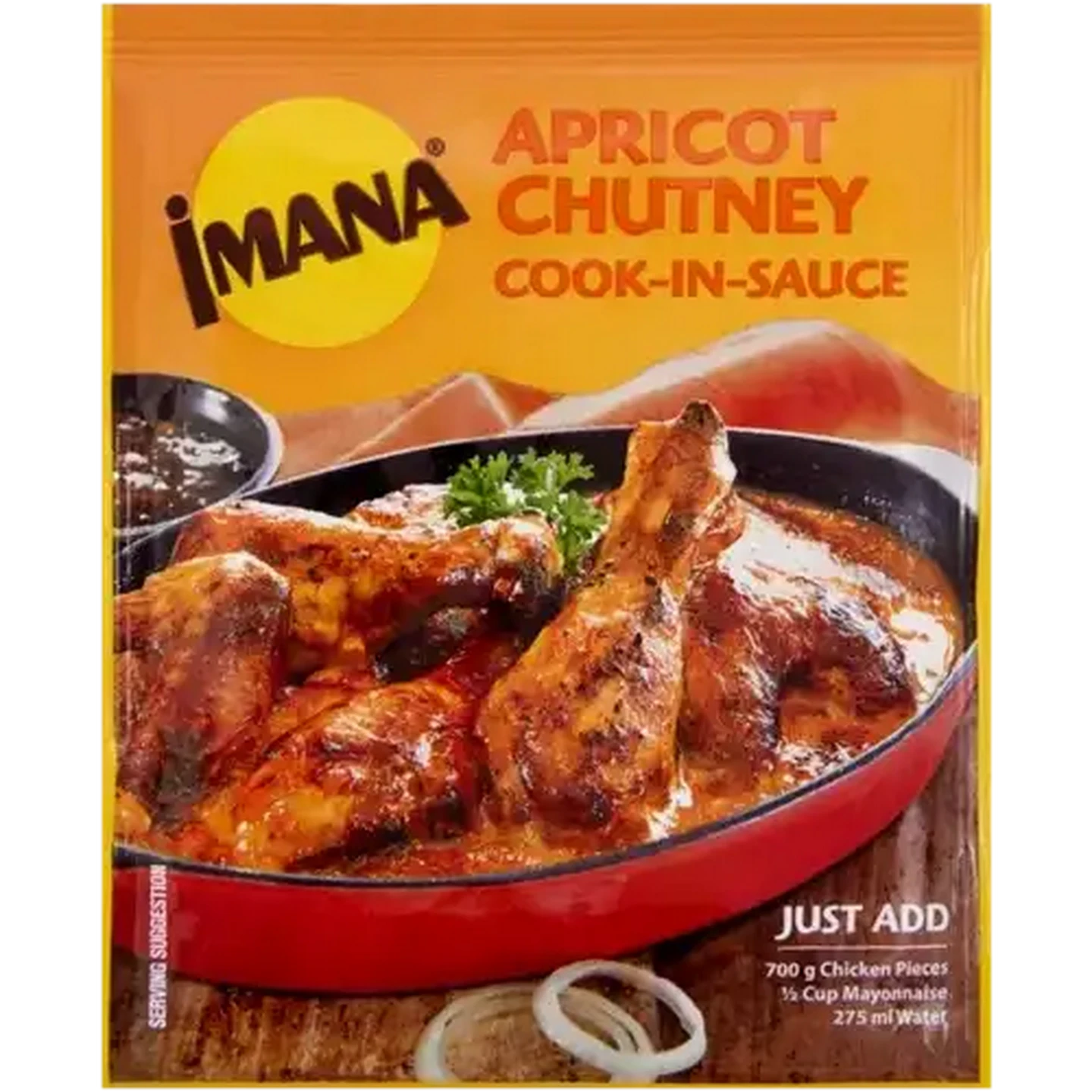 Checkers Sixty60 | Imana Apricot Chutney Cook-in-Sauce 48g