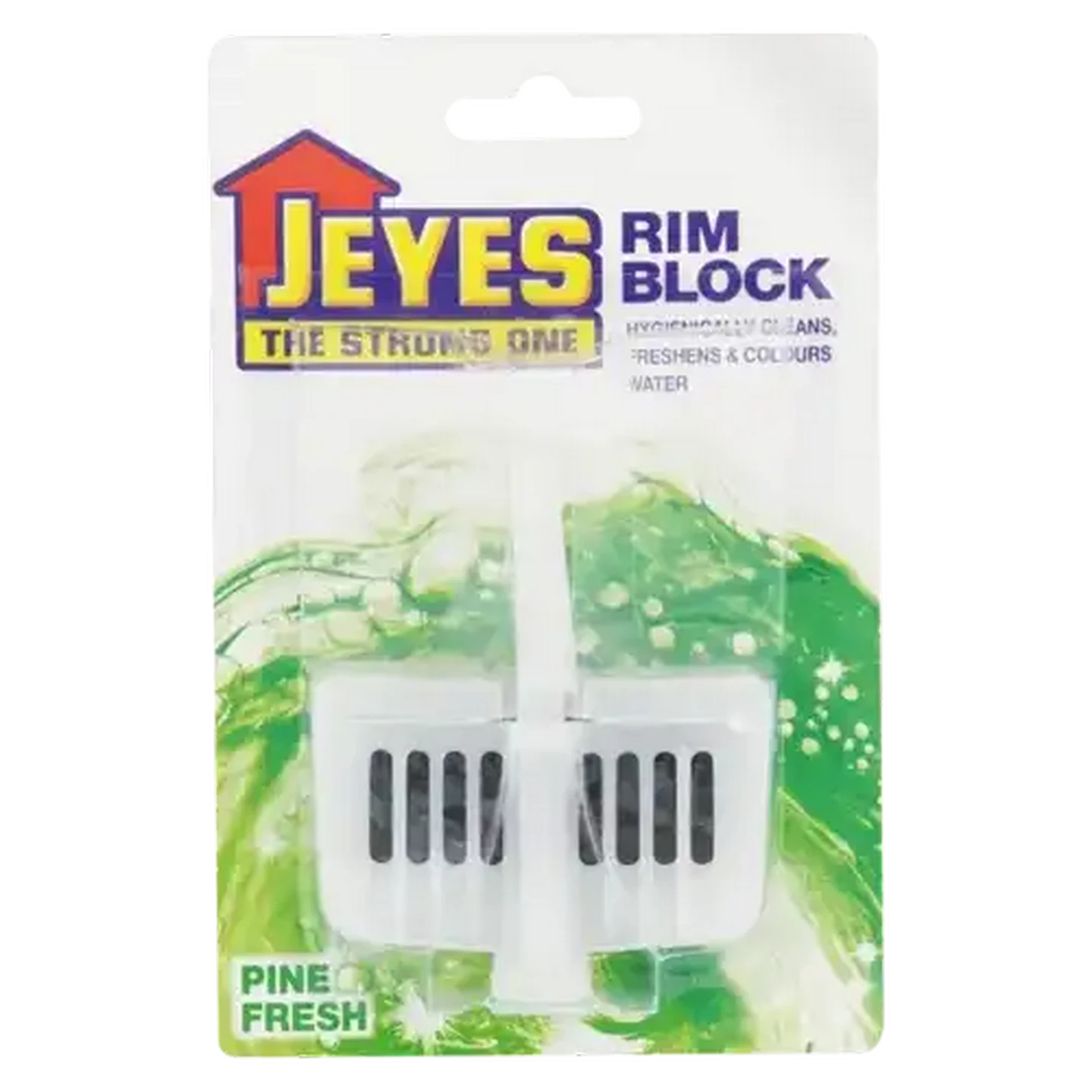Image of Jeyes Pine Fresh Scented Rim Block 40g