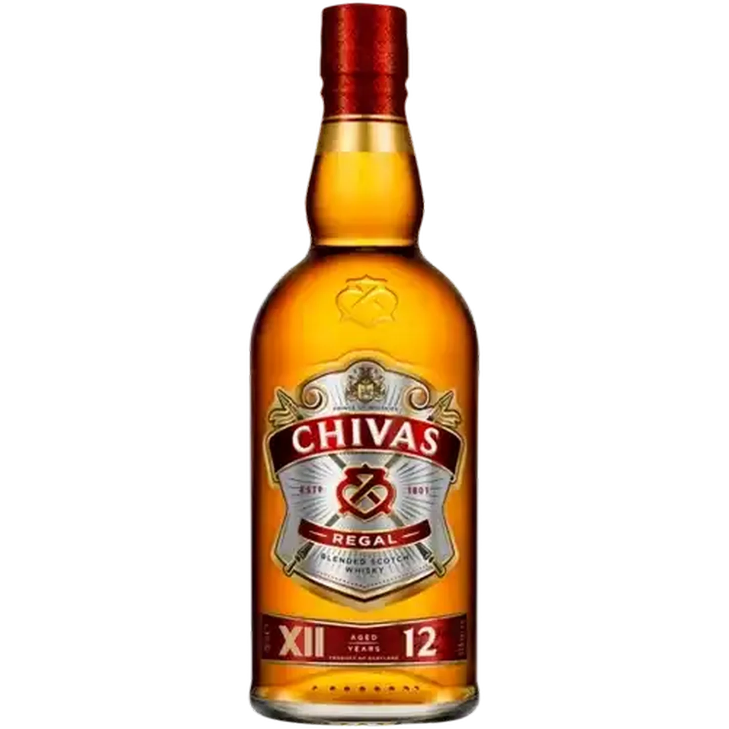 スコッチ　Chequers12年　古酒、箱なし、未開栓、75ml,43% Checkers Sixty60 | Chivas Regal 12 Year Old Blended Scotch Whisky