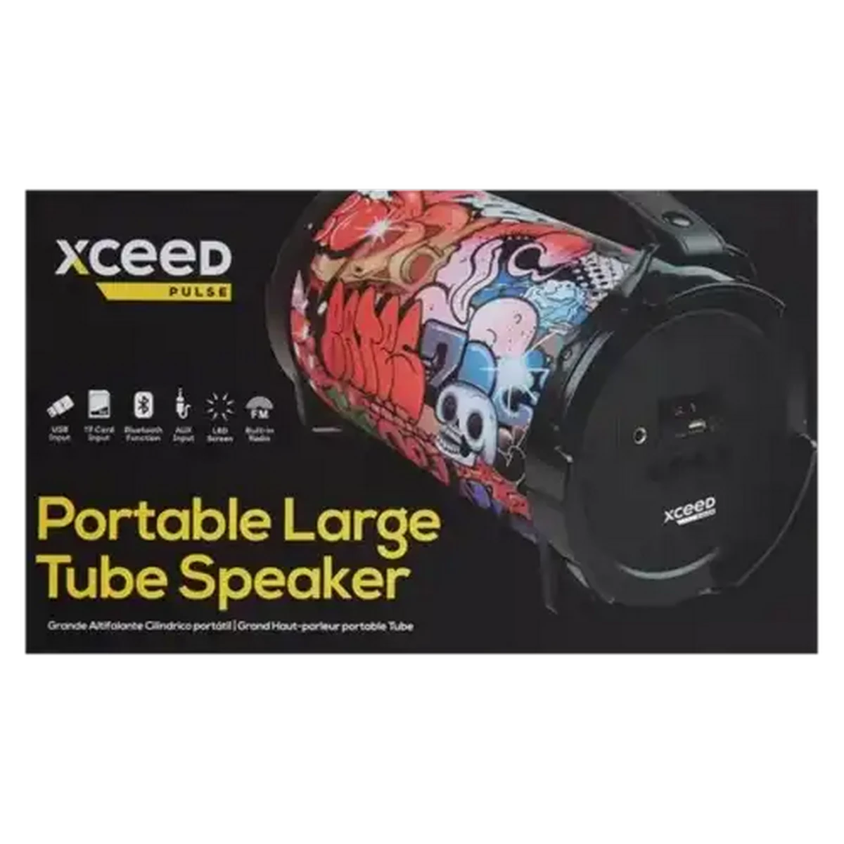 Checkers Sixty60 | Xceed Graffiti Portable Large Tube Speaker