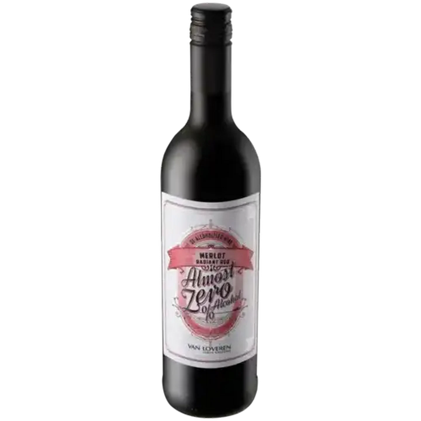 Image of Van Loveren Almost Zero De-Alcoholised Merlot 750ml