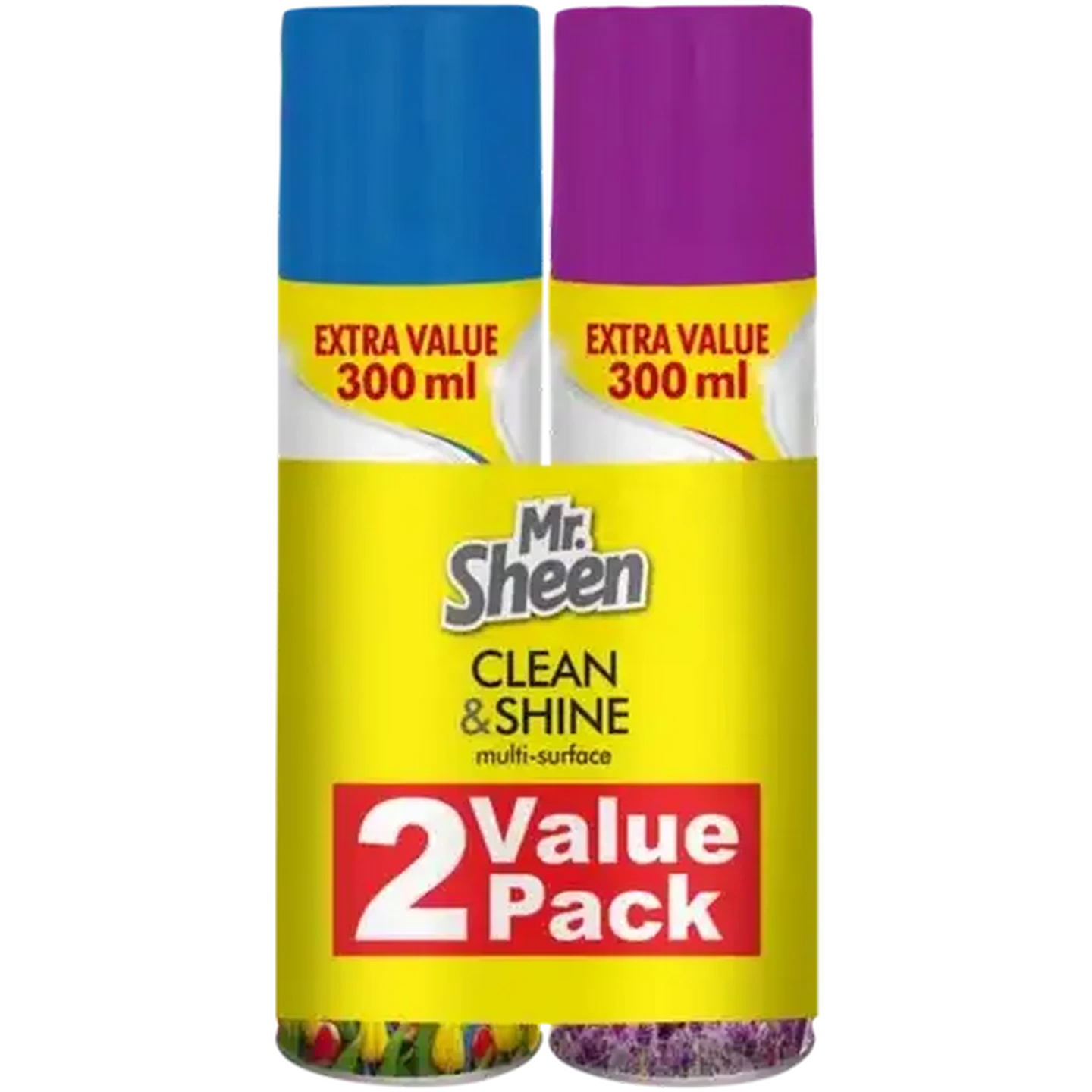 Image of Mr. Sheen Clean & Shine Multi-Surface Polish 2 x 300ml