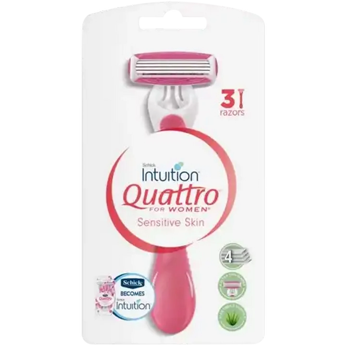 Checkers Sixty60 | Schick Quattro Razor For Women Sensitive Skin 3