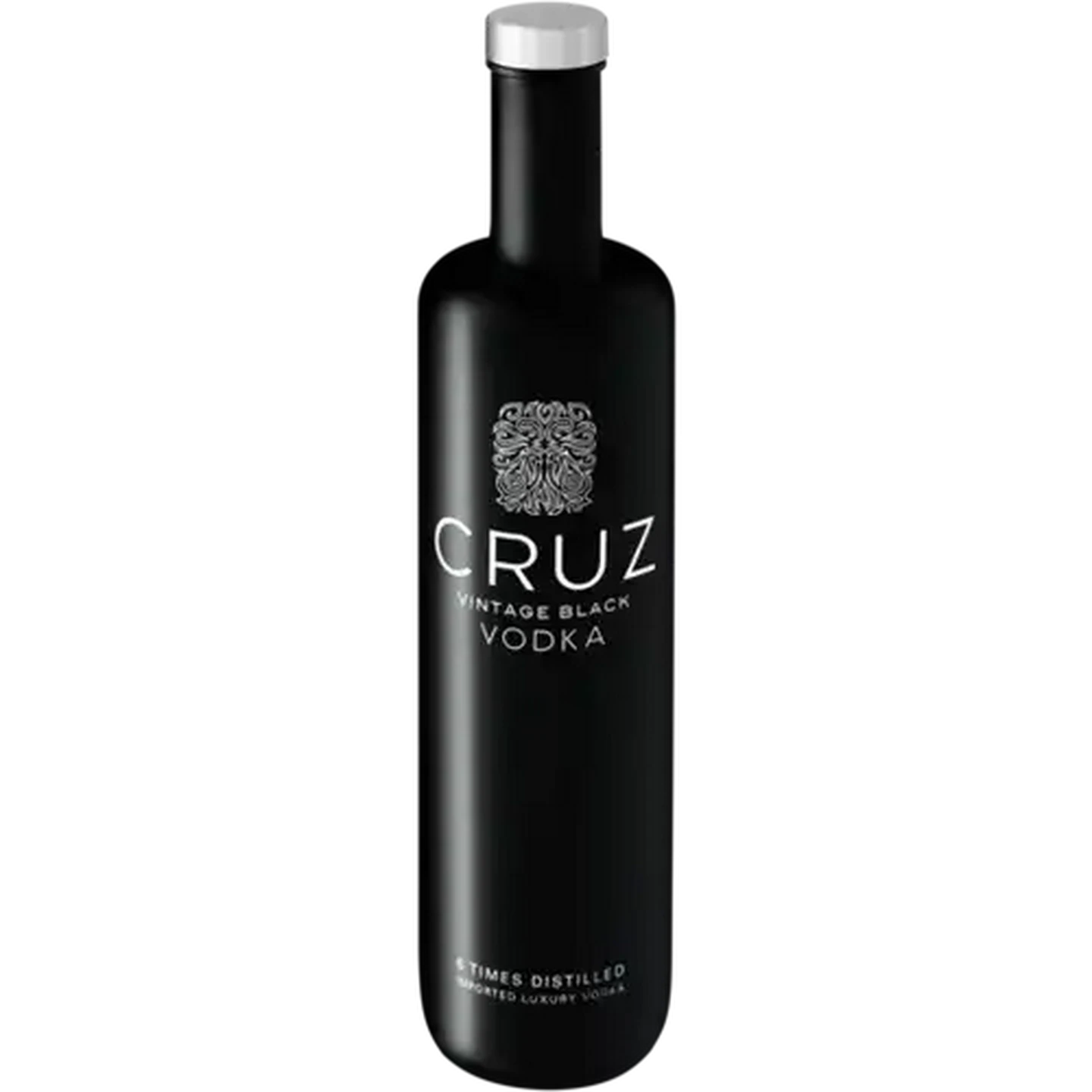 Image of Cruz Vintage Black Vodka Bottle 750ml