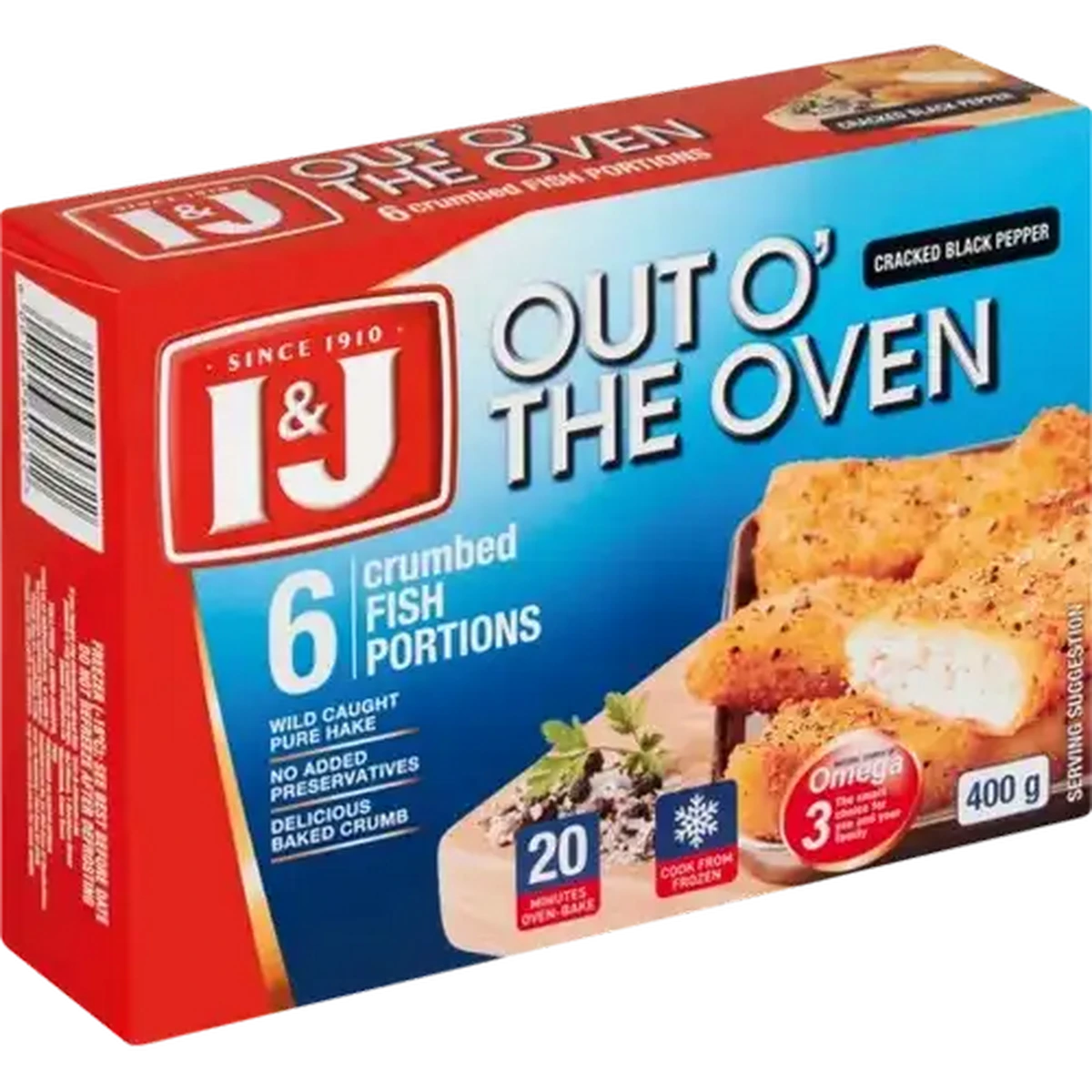 Checkers Sixty60 | I&J Frozen Out O' The Oven Cracked Black Pepper