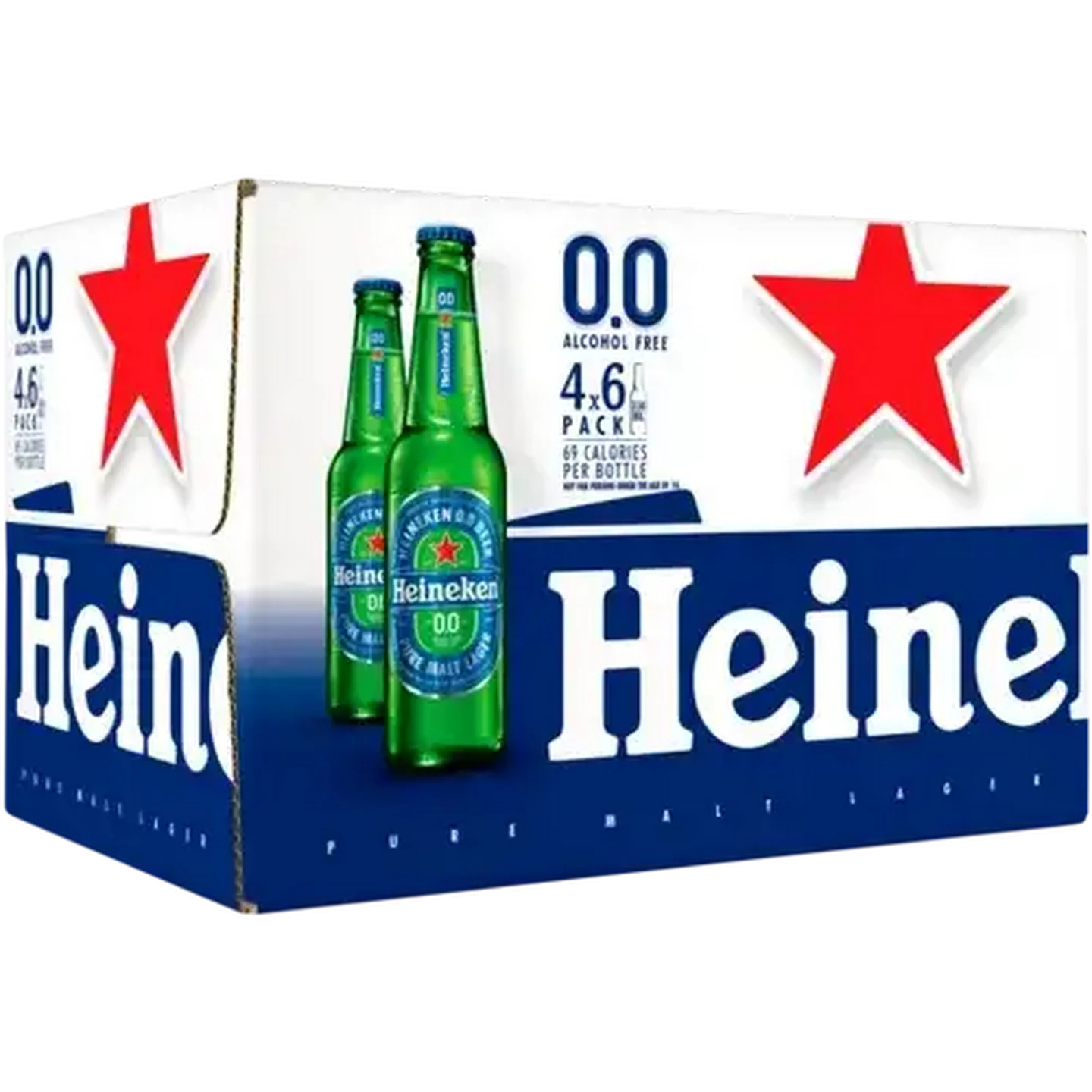 Image of Heineken Non-Alcoholic Beer Bottles 24 x 330ml