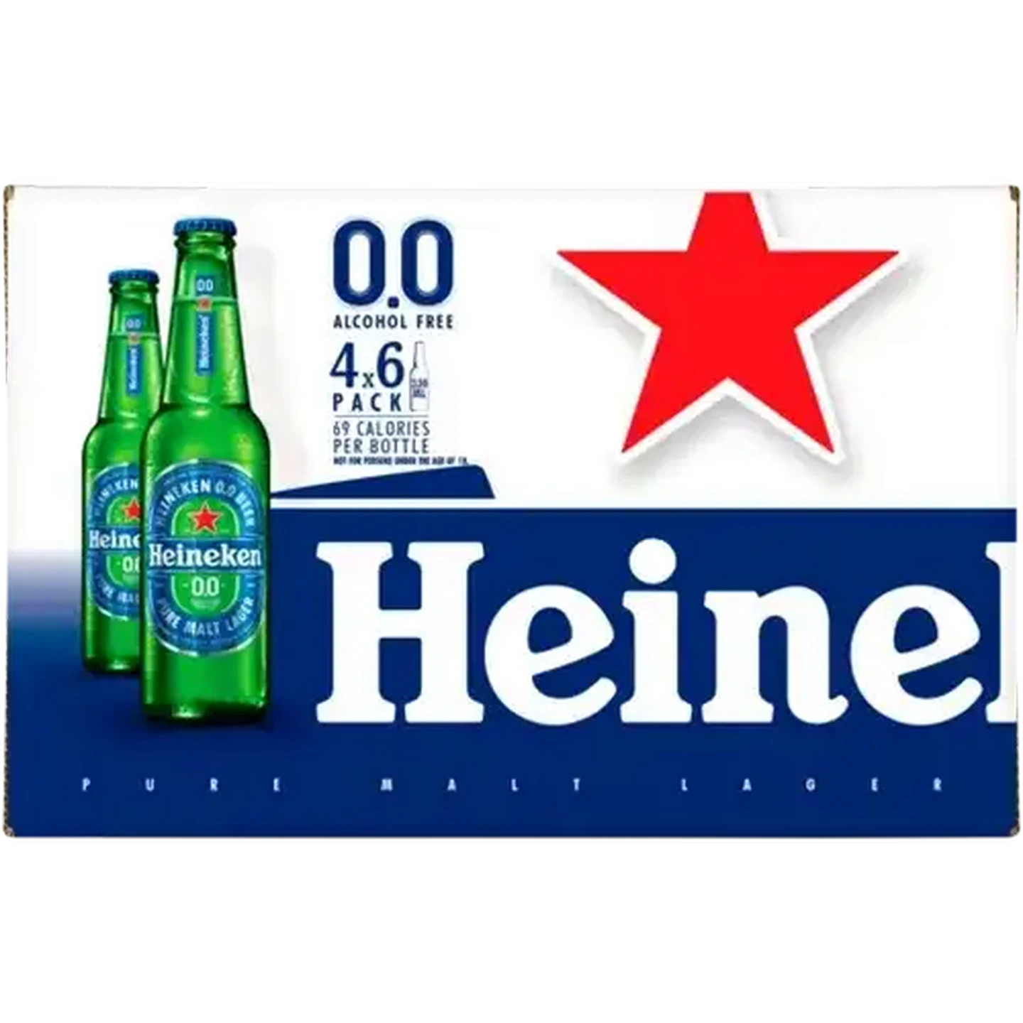 Image of Heineken Non-Alcoholic Beer Bottles 24 x 330ml