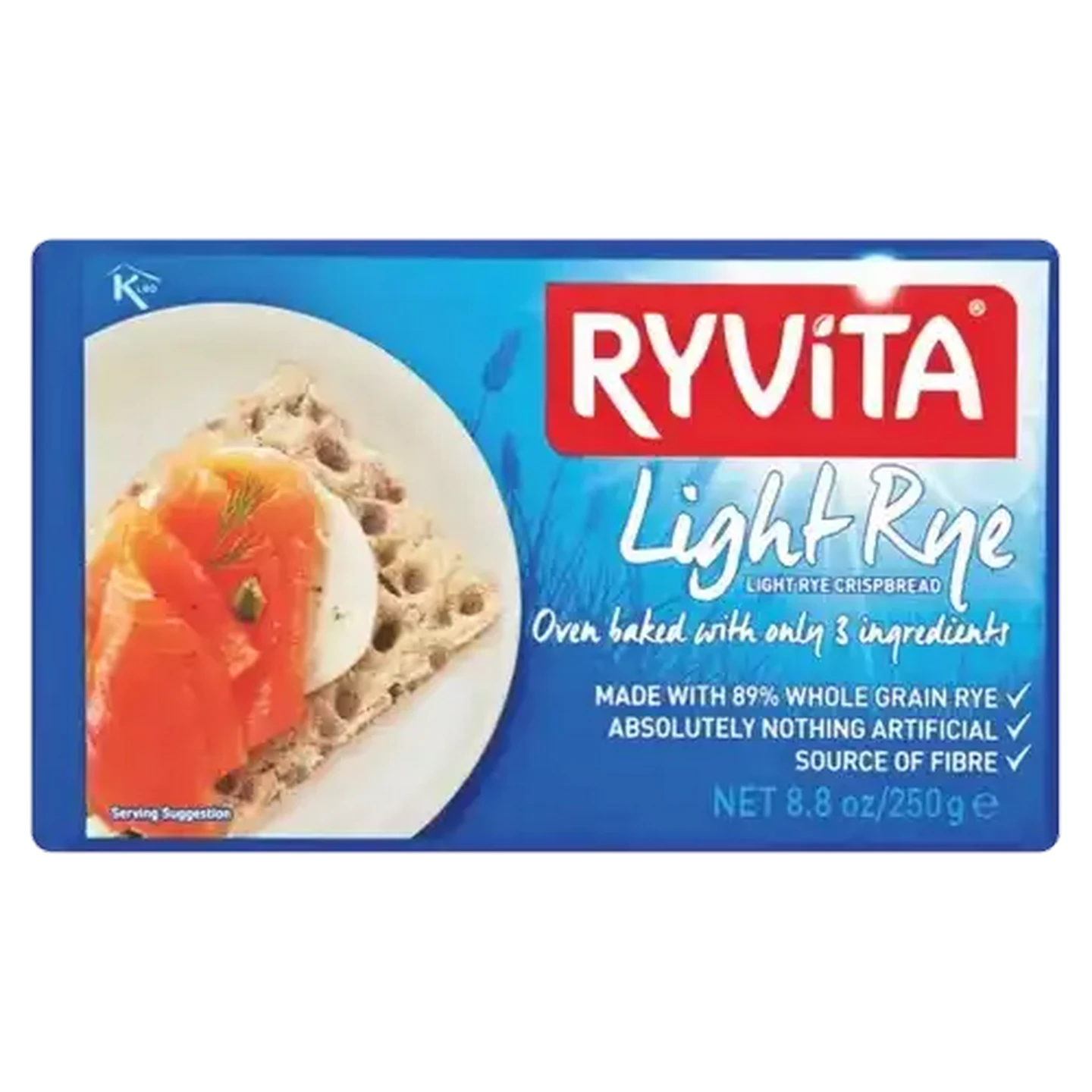 Image of Ryvita Light Rye Crispbread 250g