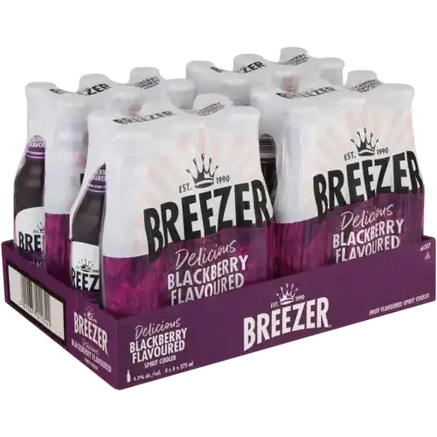 Checkers Sixty60 | Breezer Blackberry Spirit Cooler Bottles 24 x 275ml
