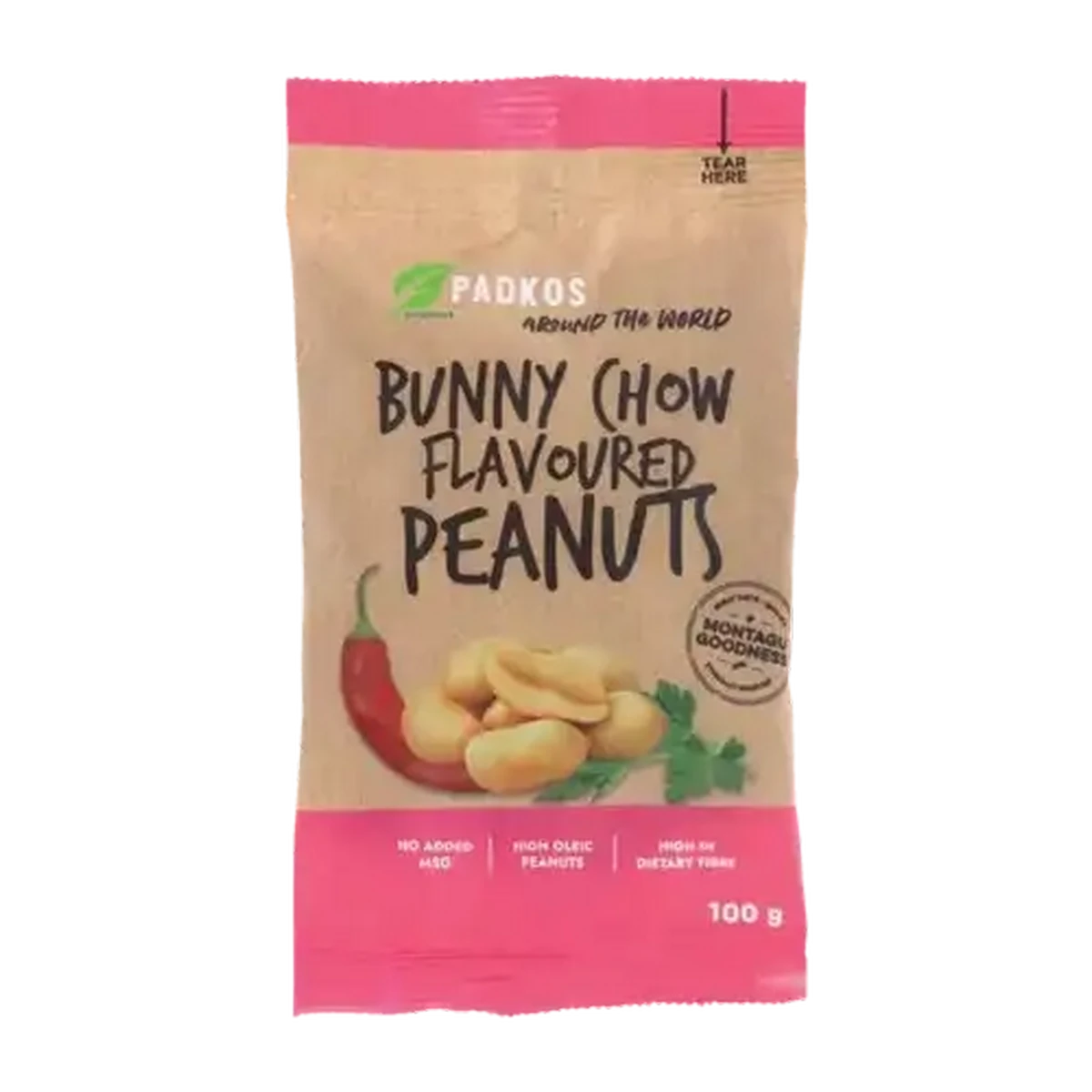 Checkers Sixty60 | Padkos Bunny Chow Flavoured Peanuts 100g