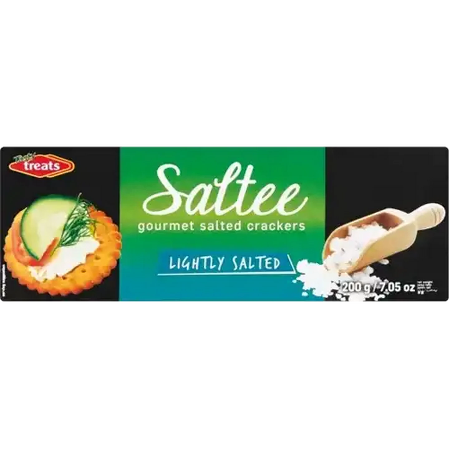 Image of Tasty Treats Saltee Gourmet Lighty Salted Crackers 200g