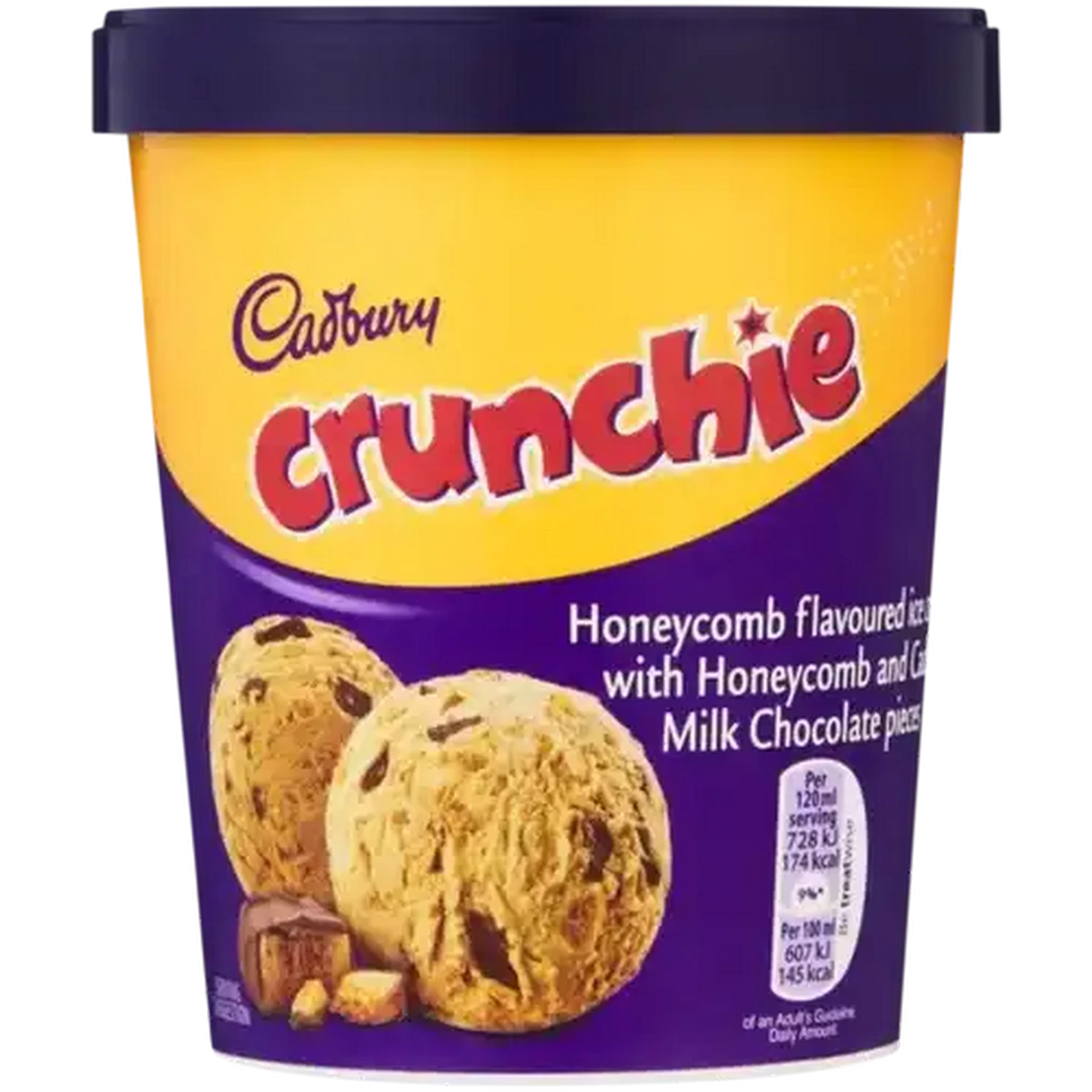 Checkers Sixty60 | Cadbury Crunchie Ice Cream Tub 480ml