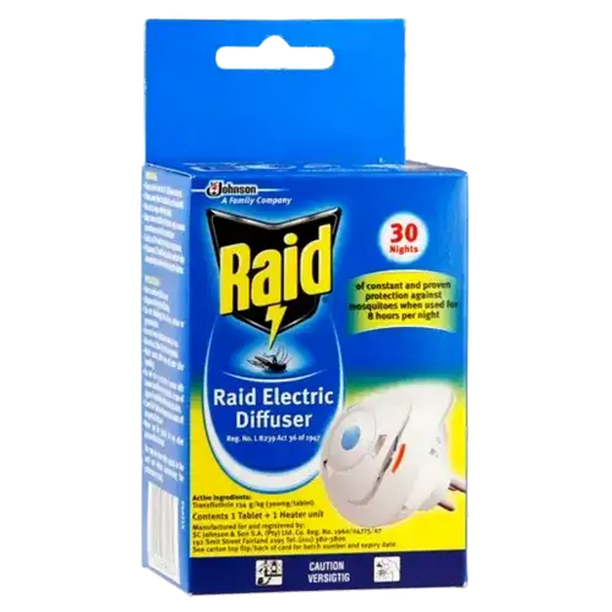 Checkers Sixty60 | Raid Fragranced Free Electric Diffuser Mosquito ...